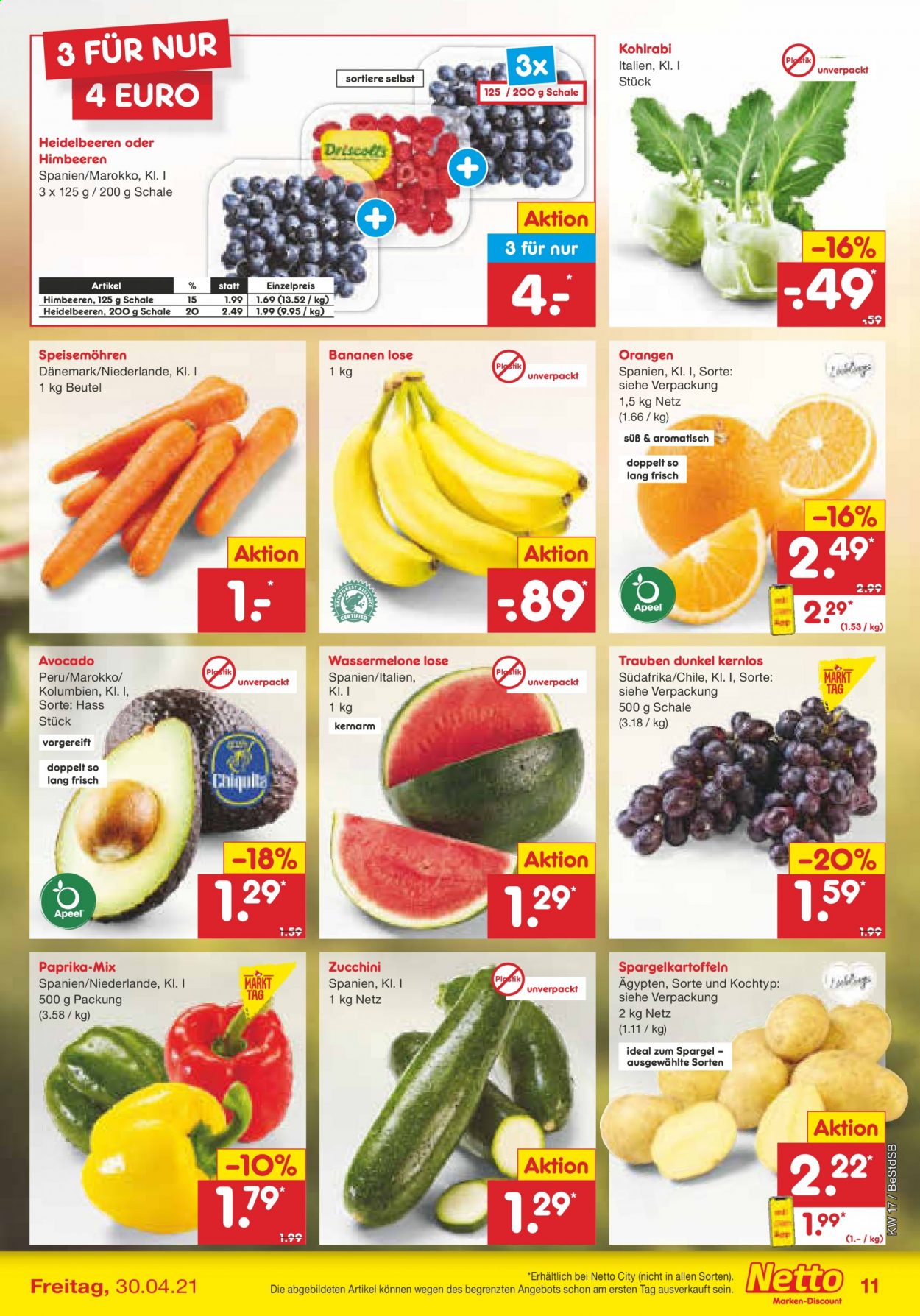 Netto Marken-Discount Prospekte  - 26.04.2021 - 30.04.2021. Seite 11
