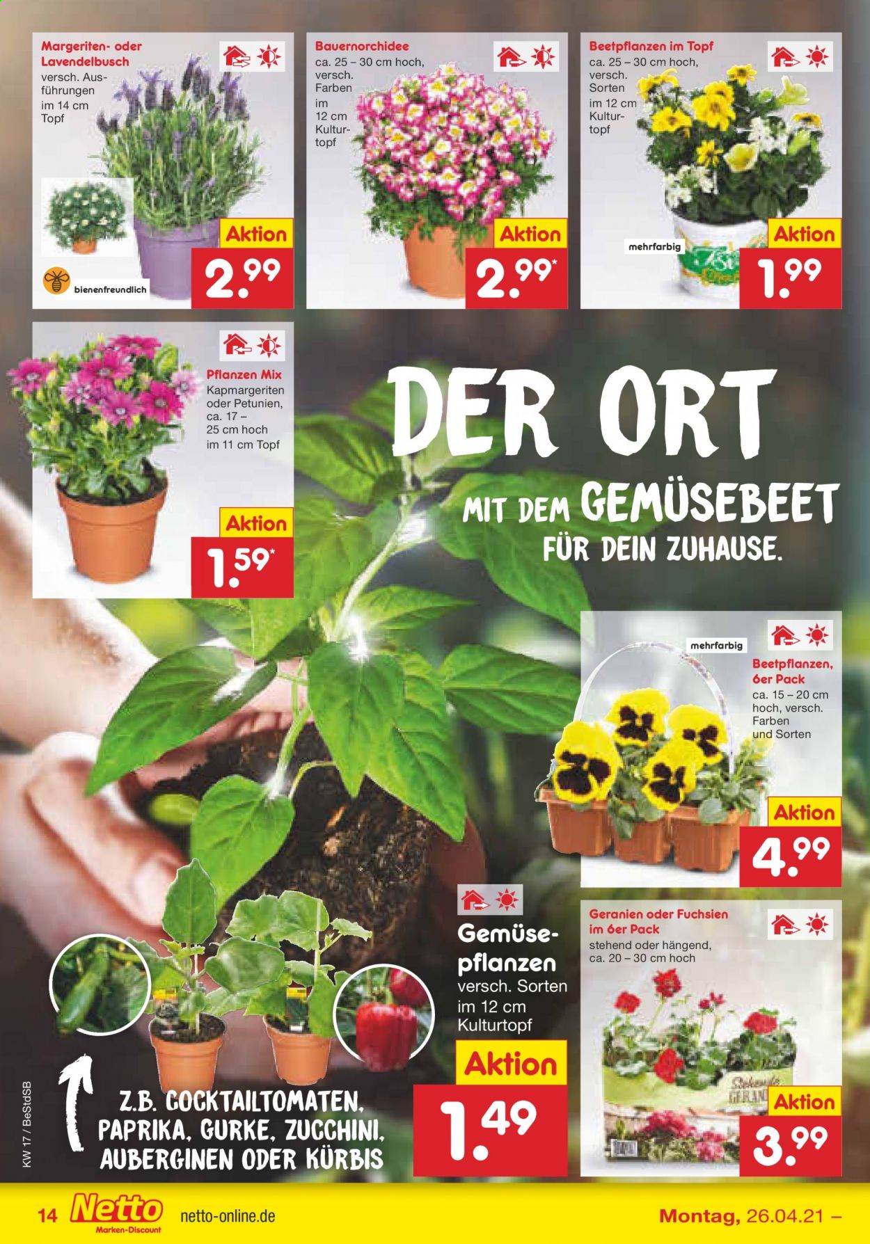 Netto Marken-Discount Prospekte  - 26.04.2021 - 30.04.2021. Seite 14