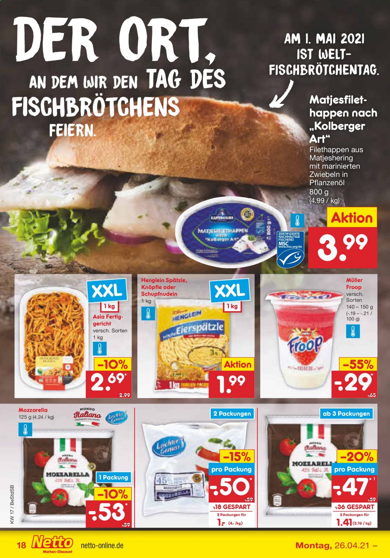 Netto Marken-Discount Prospekte  - 26.04.2021 - 30.04.2021. Seite 18