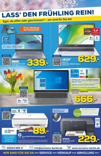 Prospekte Euronics - 27.4.2021 - 3.5.2021.