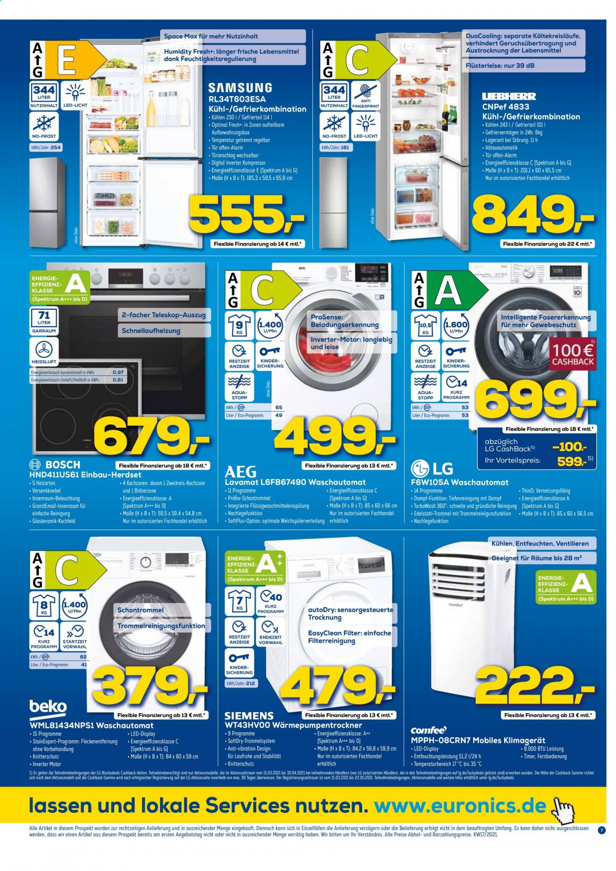 Euronics Prospekte  - 28.04.2021 - 4.05.2021. Seite 7