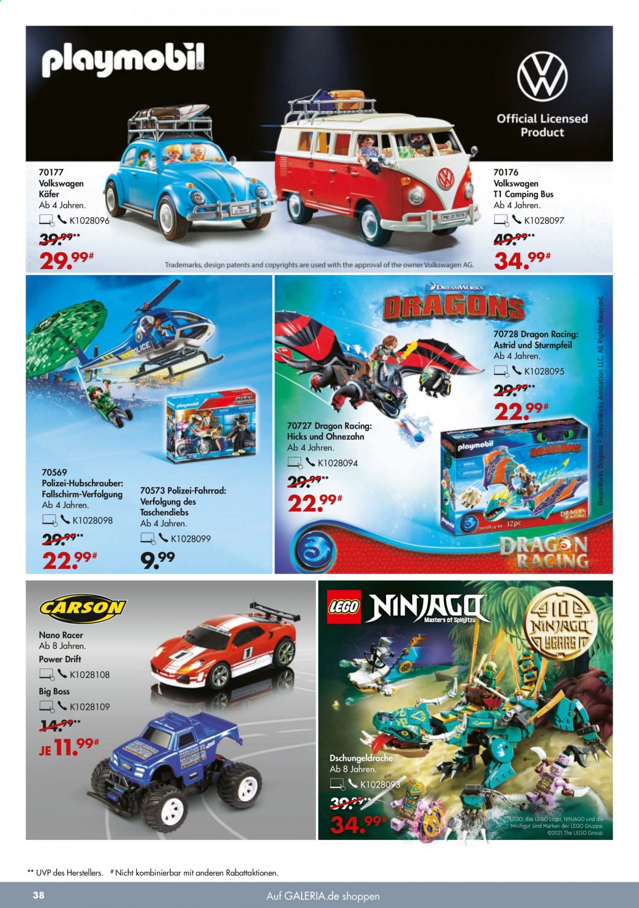 GALERIA Karstadt Kaufhof Prospekte  - 28.04.2021 - 4.05.2021. Seite 38