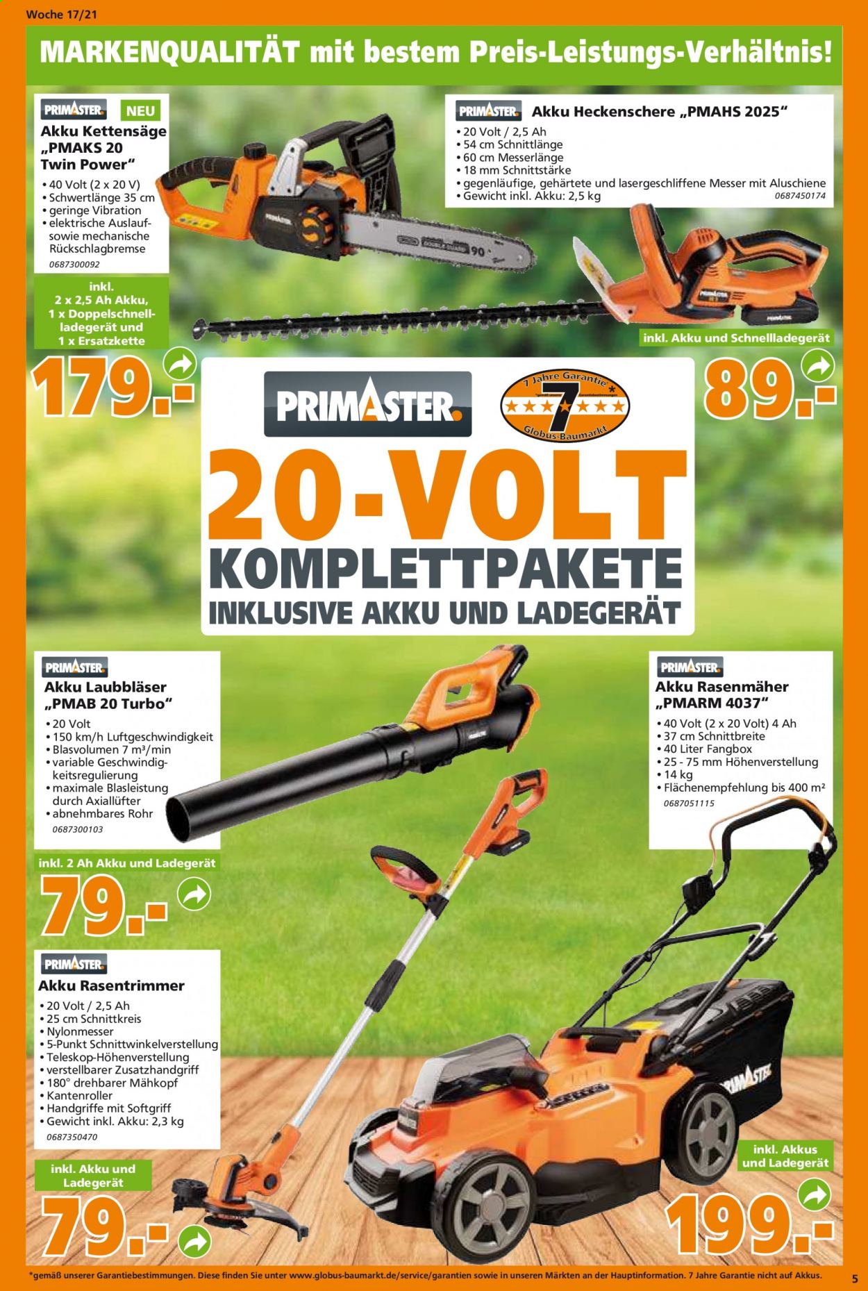 Globus Baumarkt Prospekte  - 27.04.2021 - 4.05.2021. Seite 5
