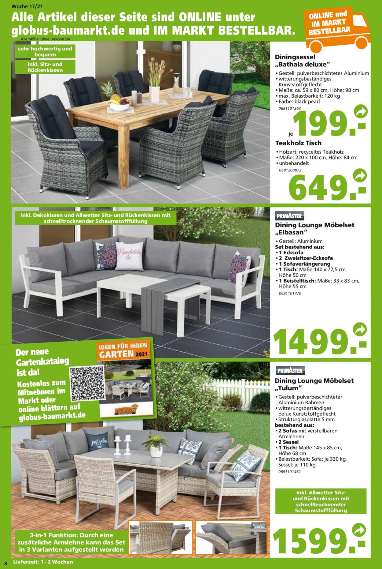Globus Baumarkt Prospekte  - 27.04.2021 - 4.05.2021. Seite 8