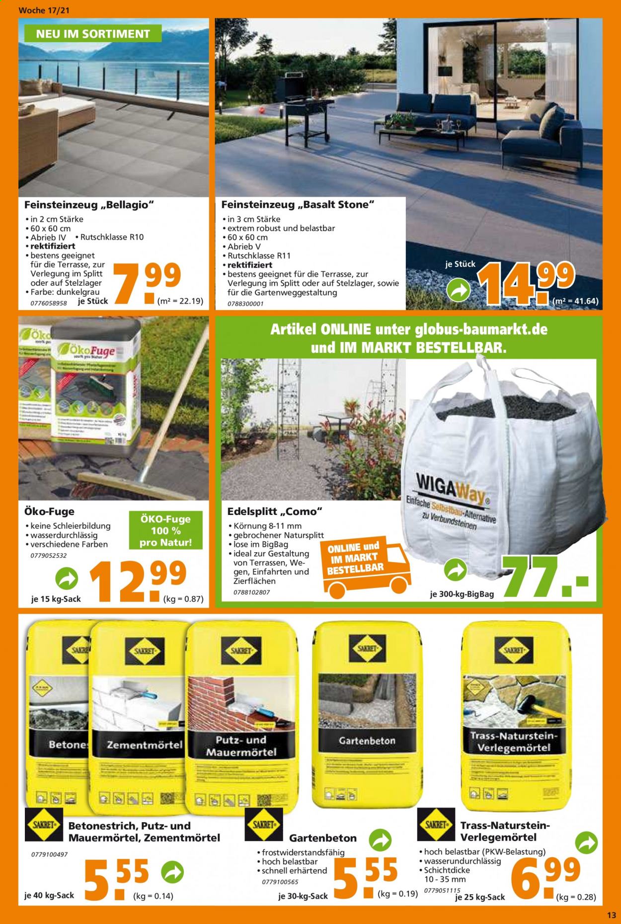 Globus Baumarkt Prospekte  - 27.04.2021 - 4.05.2021. Seite 13