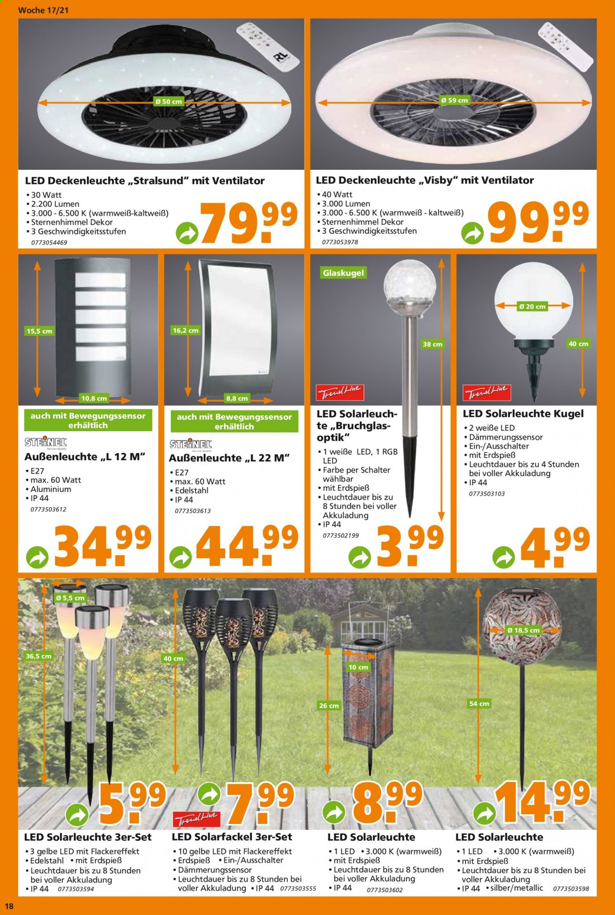 Globus Baumarkt Prospekte  - 27.04.2021 - 4.05.2021. Seite 18