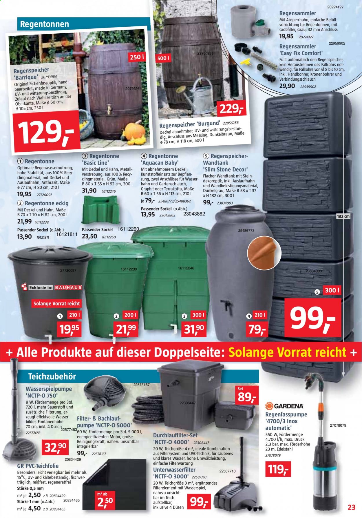 Bauhaus Prospekte  - 29.04.2021 - 29.05.2021. Seite 23