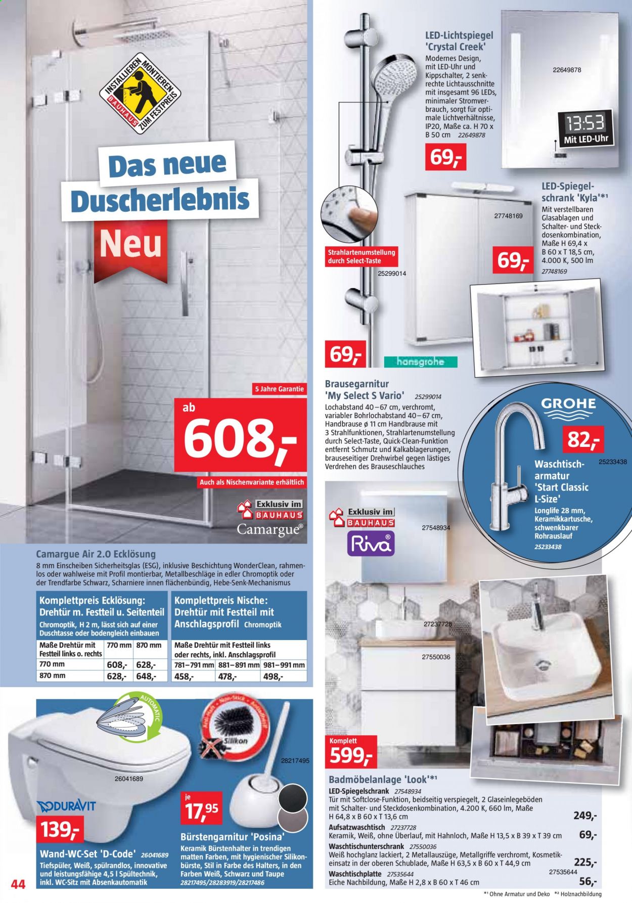 Bauhaus Prospekte  - 29.04.2021 - 29.05.2021. Seite 44