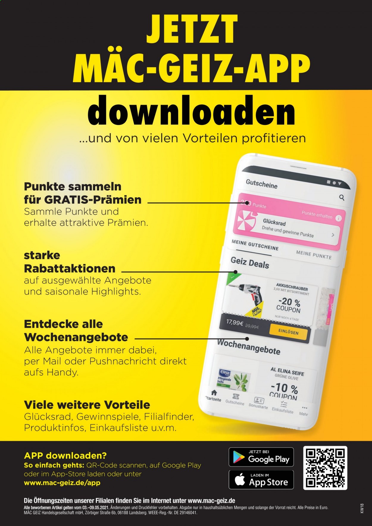 Mäc-Geiz Prospekte  - 3.05.2021 - 8.05.2021. Seite 8