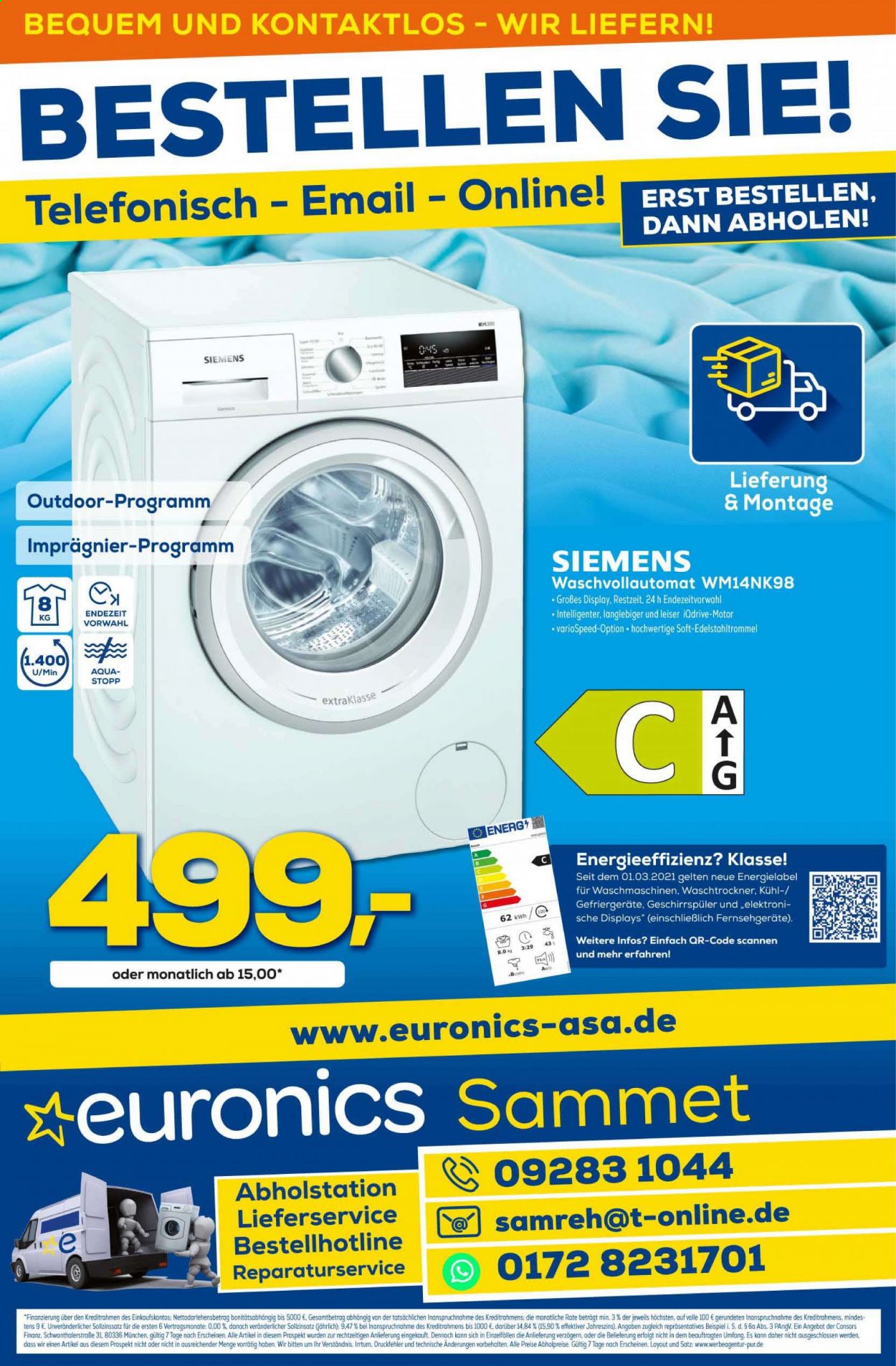 Euronics Prospekte  - 1.05.2021 - 7.05.2021. Seite 1