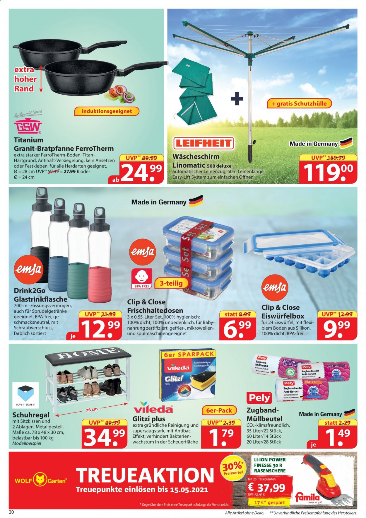 famila Prospekte  - 3.05.2021 - 8.05.2021. Seite 20
