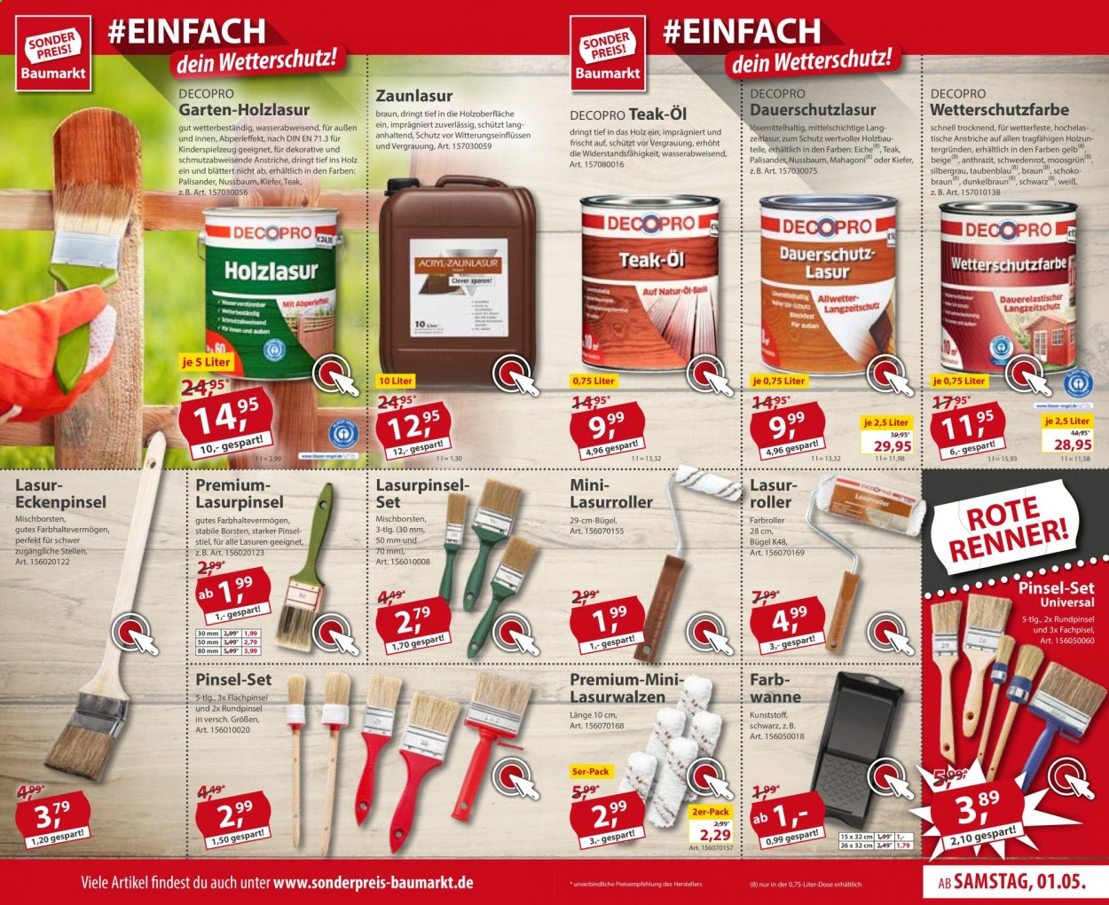 Sonderpreis-Baumarkt Prospekte  - 1.05.2021 - 7.05.2021. Seite 9