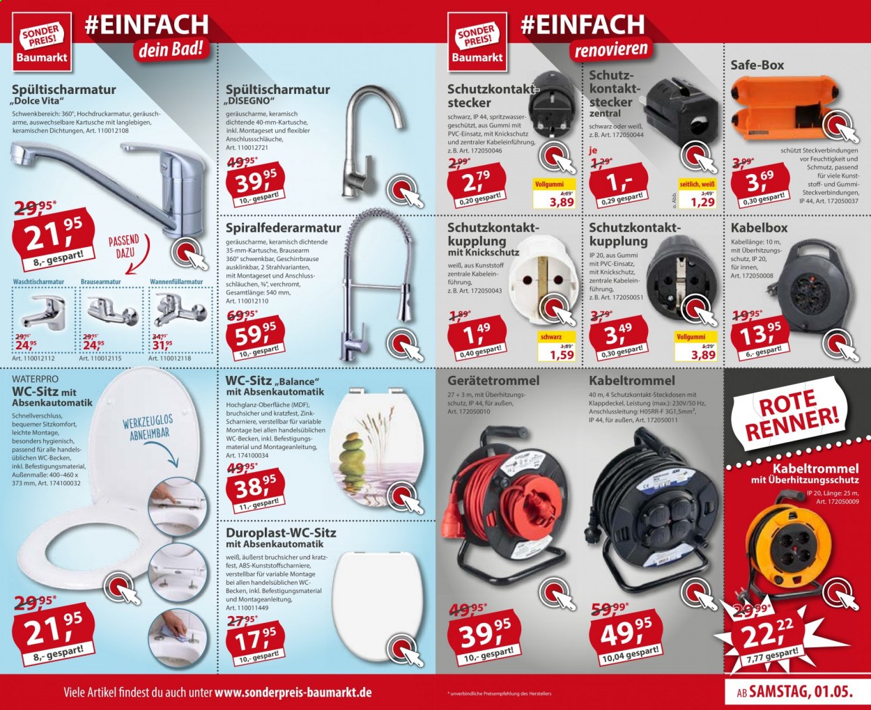 Sonderpreis-Baumarkt Prospekte  - 1.05.2021 - 7.05.2021. Seite 10