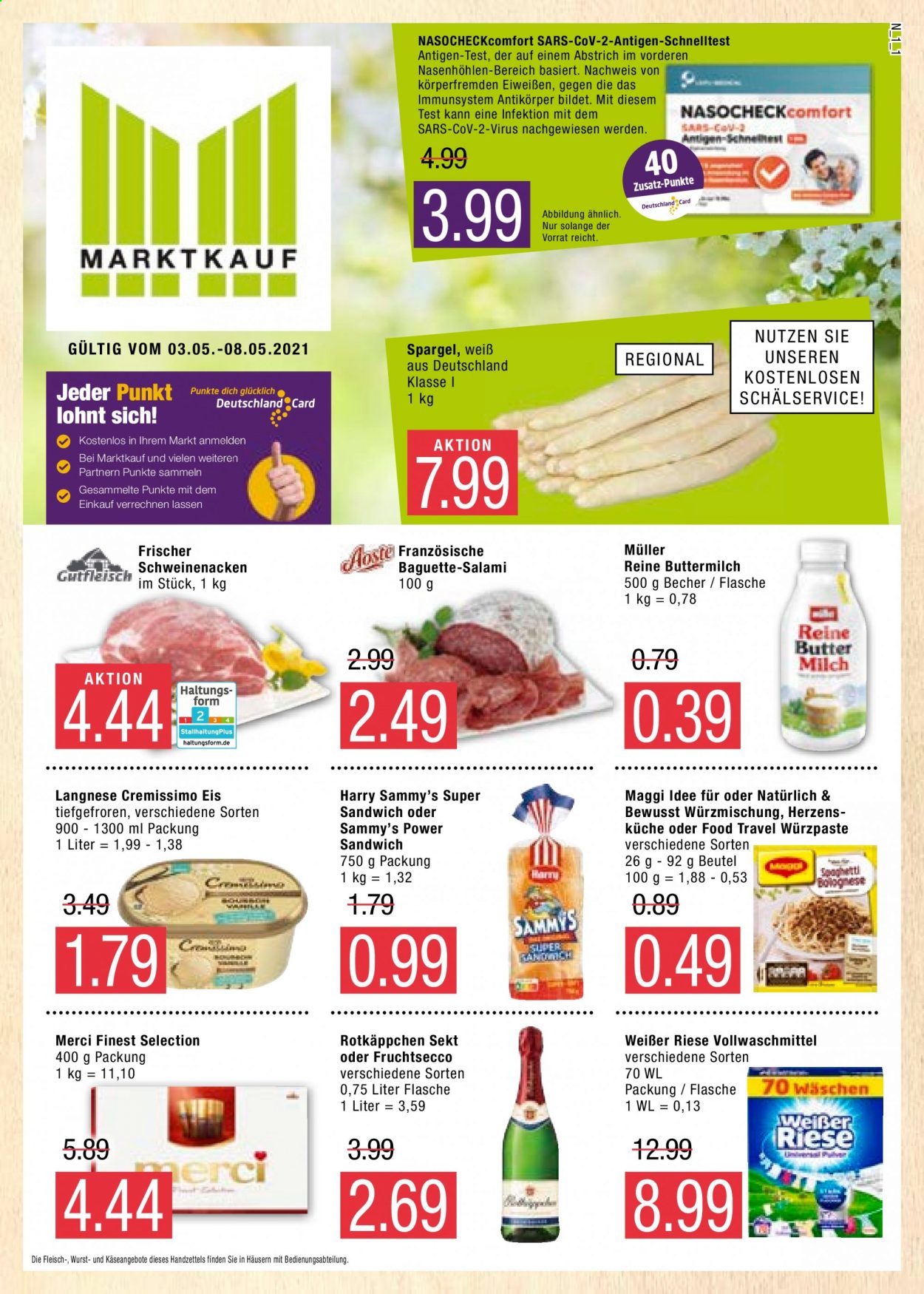 Marktkauf Prospekte  - 3.05.2021 - 8.05.2021. Seite 1