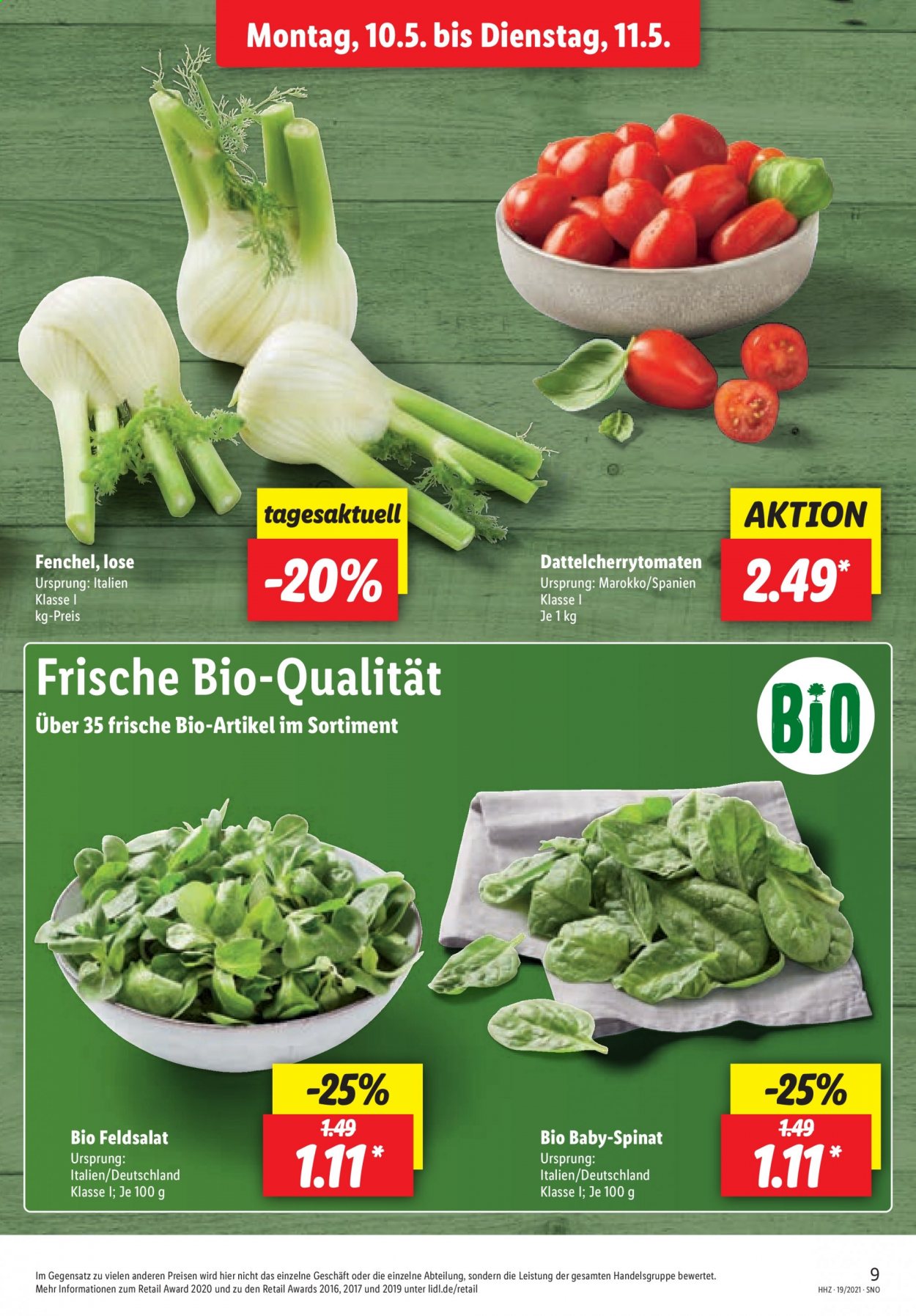 Lidl Prospekte  - 10.05.2021 - 15.05.2021. Seite 9