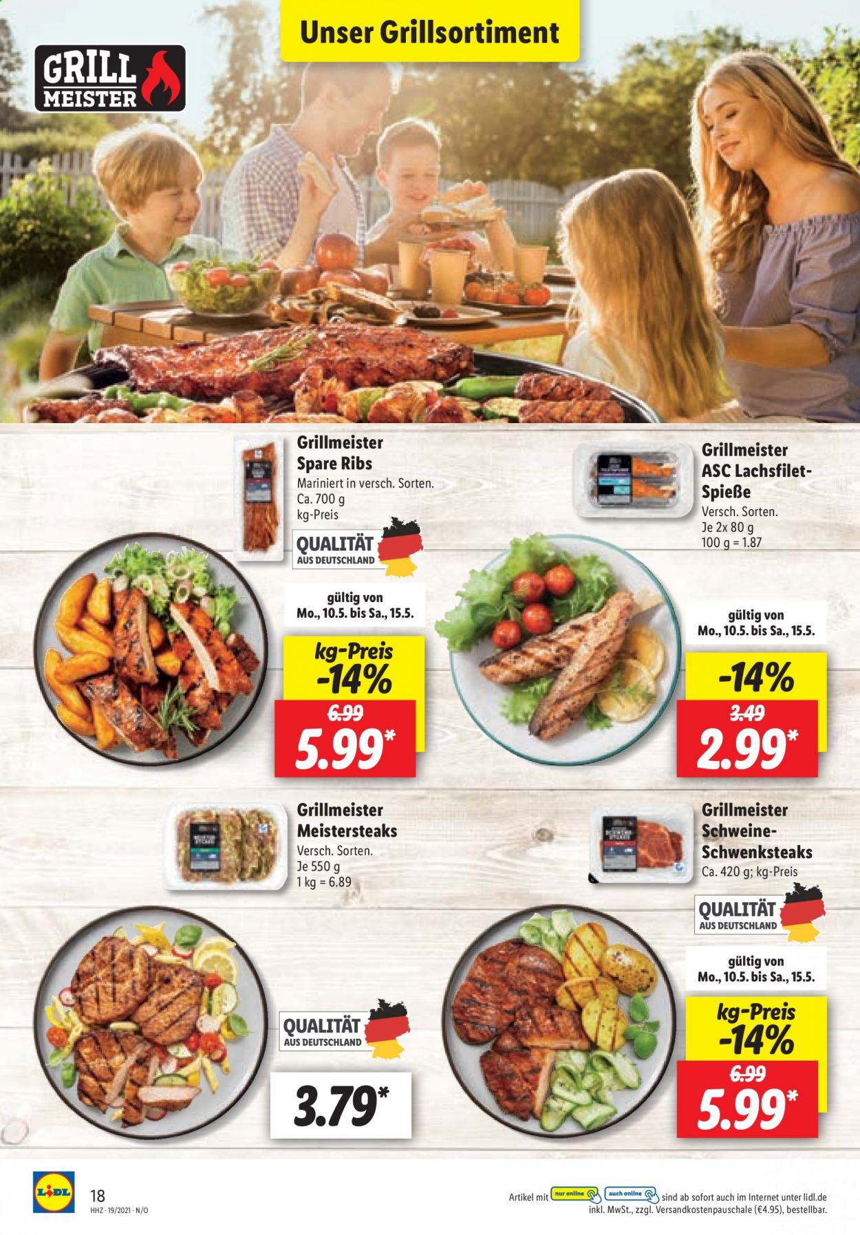 Lidl Prospekte  - 10.05.2021 - 15.05.2021. Seite 18