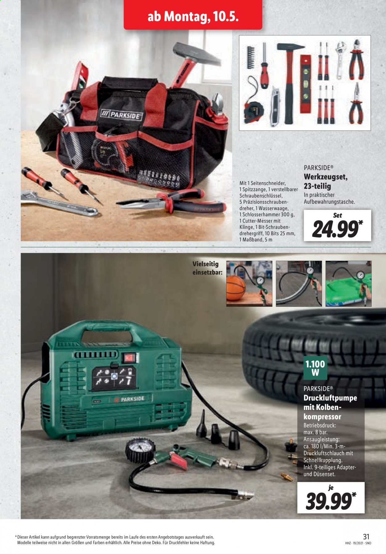 Lidl Prospekte  - 10.05.2021 - 15.05.2021. Seite 31