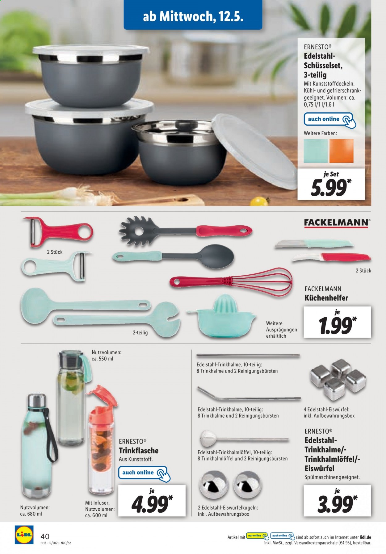 Lidl Prospekte  - 10.05.2021 - 15.05.2021. Seite 40