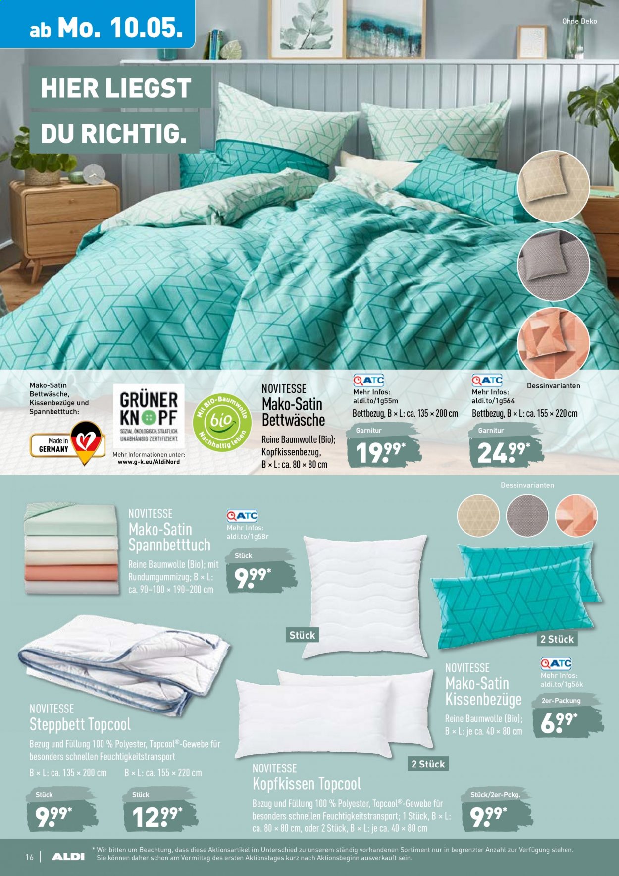 ALDI Nord Prospekte  - 10.05.2021 - 15.05.2021. Seite 16