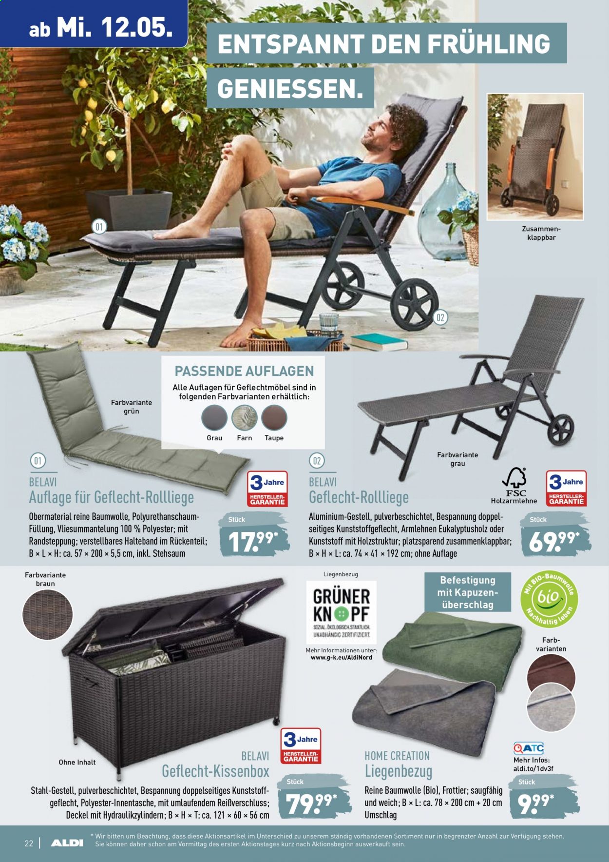 ALDI Nord Prospekte  - 10.05.2021 - 15.05.2021. Seite 22