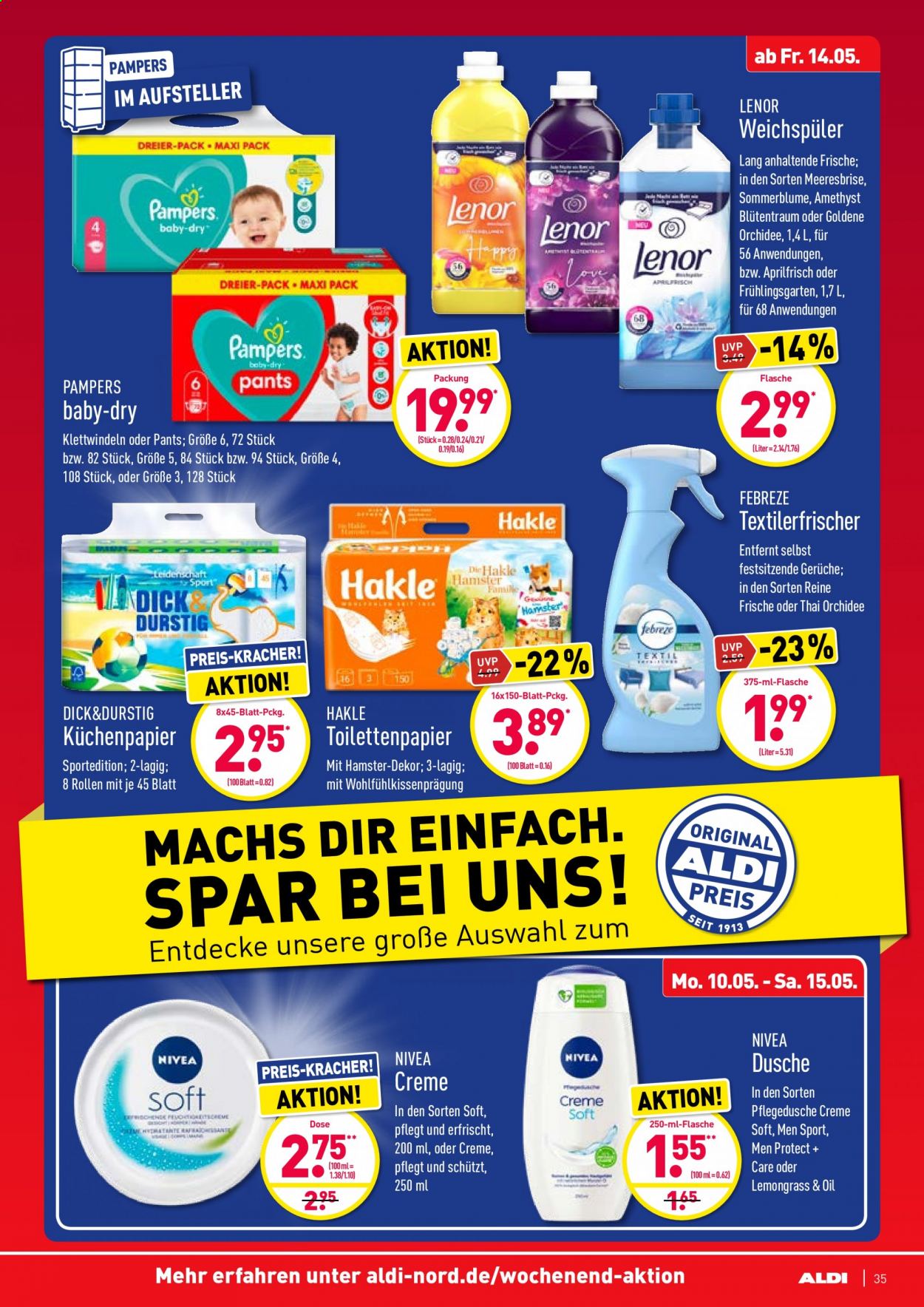 ALDI Nord Prospekte  - 10.05.2021 - 15.05.2021. Seite 35