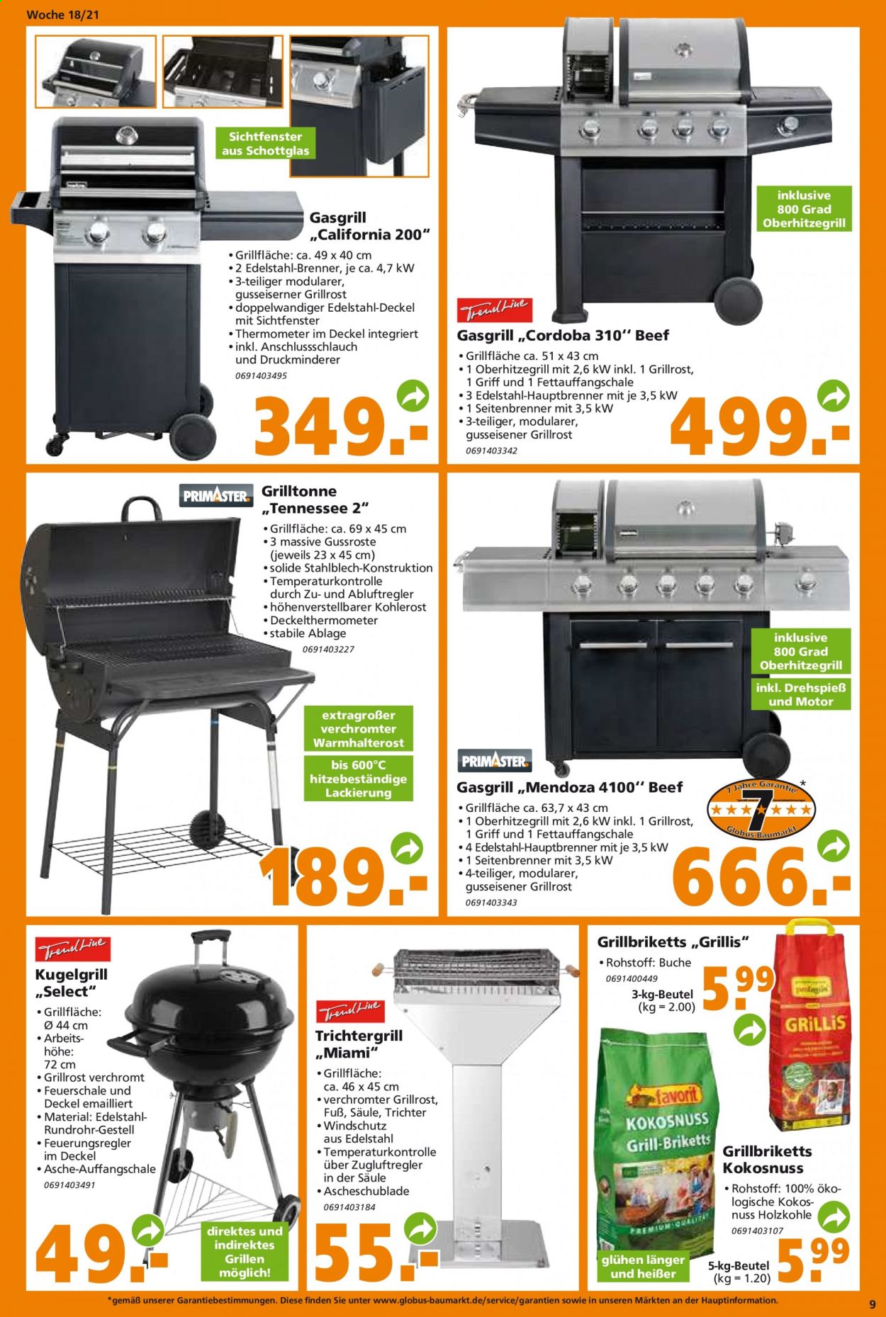 Globus Baumarkt Prospekte  - 3.05.2021 - 8.05.2021. Seite 9