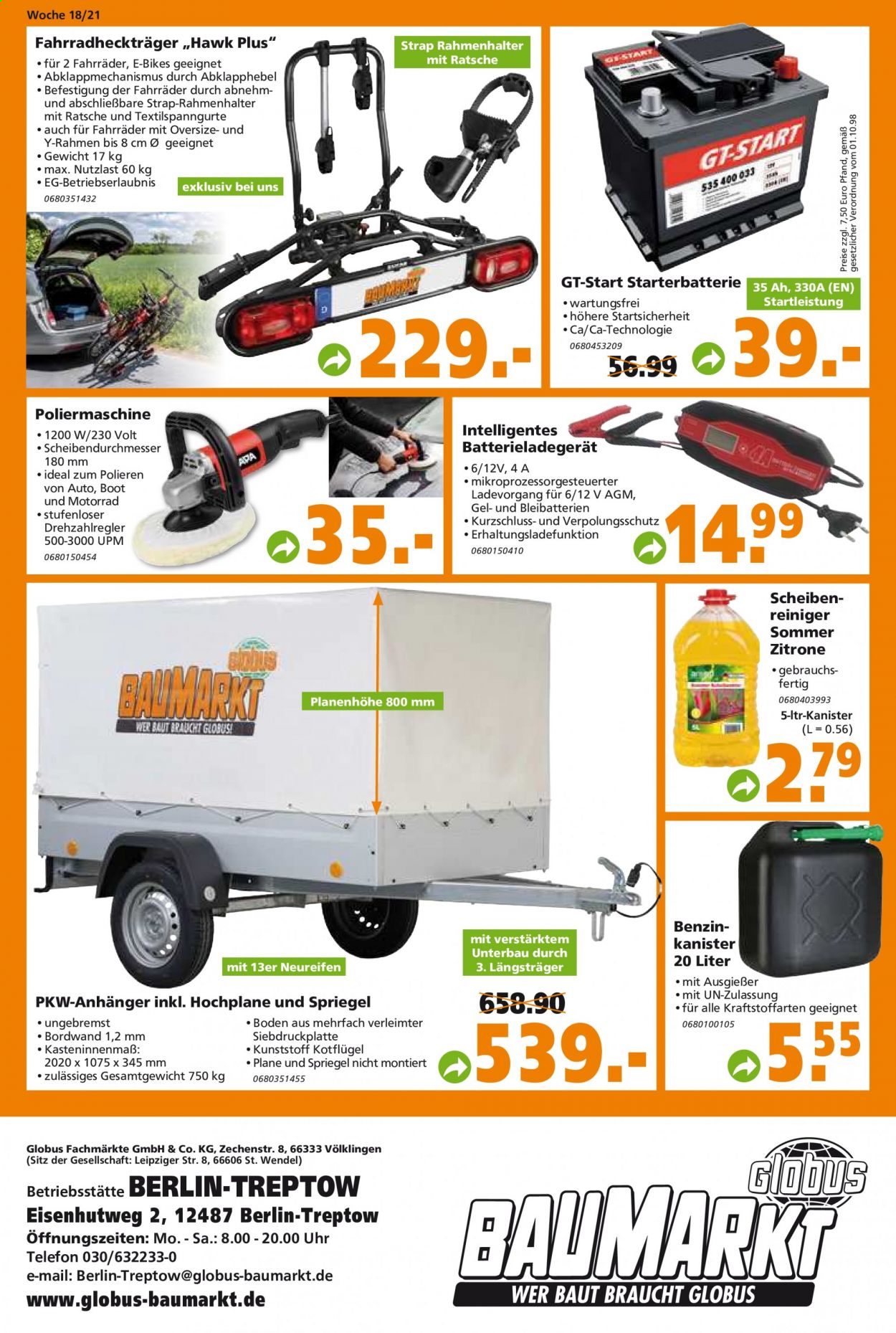 Globus Baumarkt Prospekte  - 3.05.2021 - 8.05.2021. Seite 23