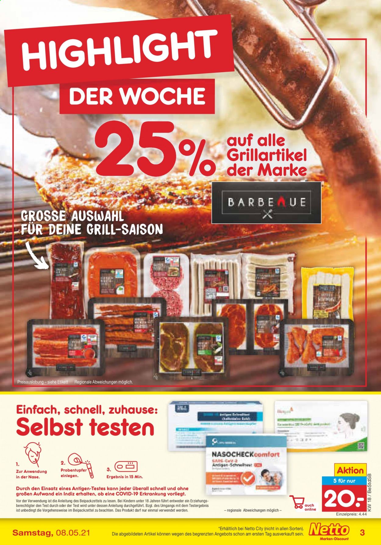 Netto Marken-Discount Prospekte  - 3.05.2021 - 8.05.2021. Seite 3