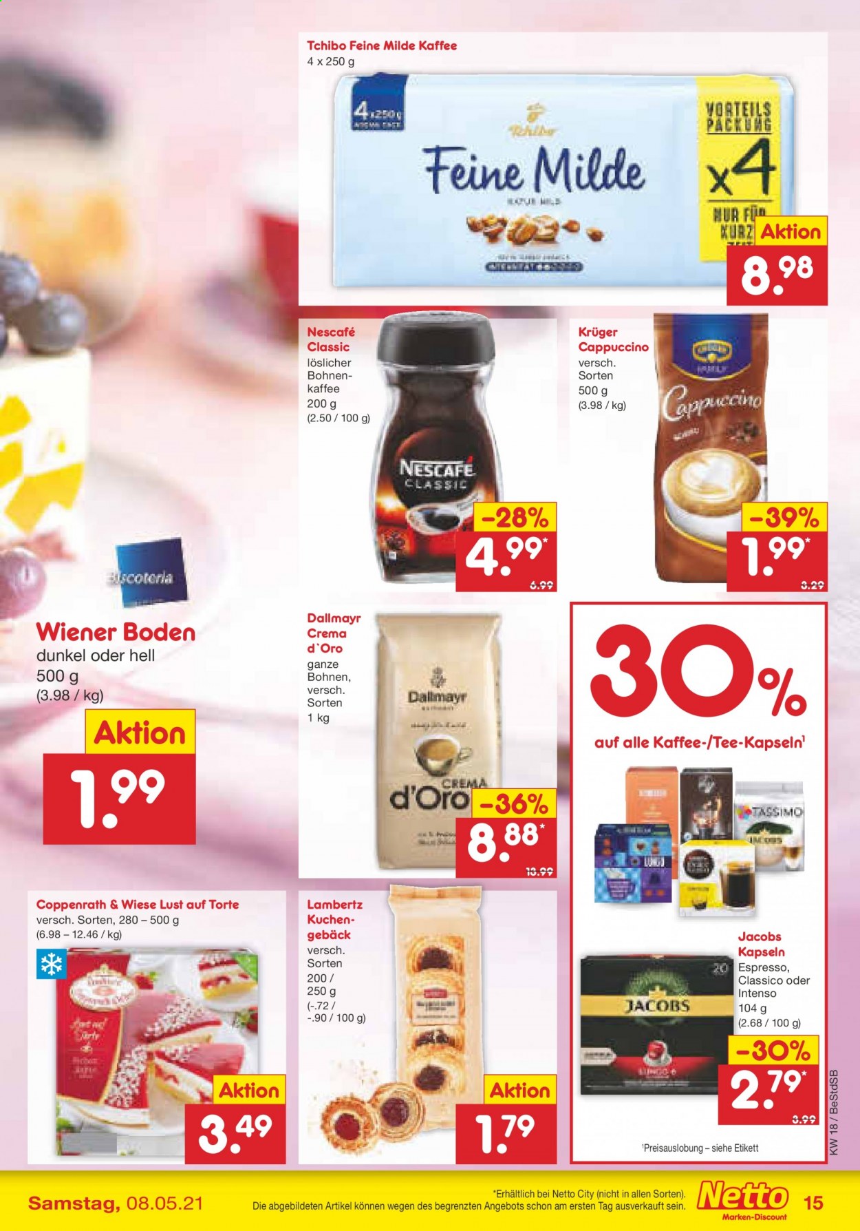 Netto Marken-Discount Prospekte  - 3.05.2021 - 8.05.2021. Seite 15