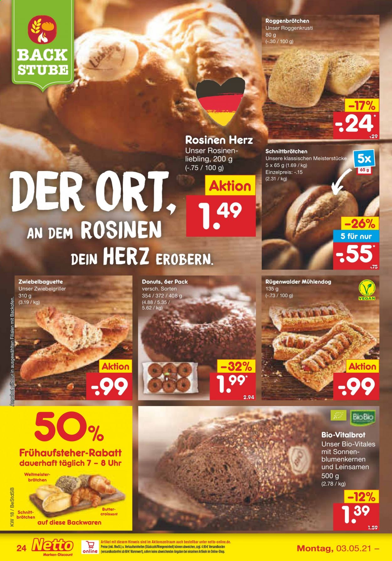 Netto Marken-Discount Prospekte  - 3.05.2021 - 8.05.2021. Seite 24