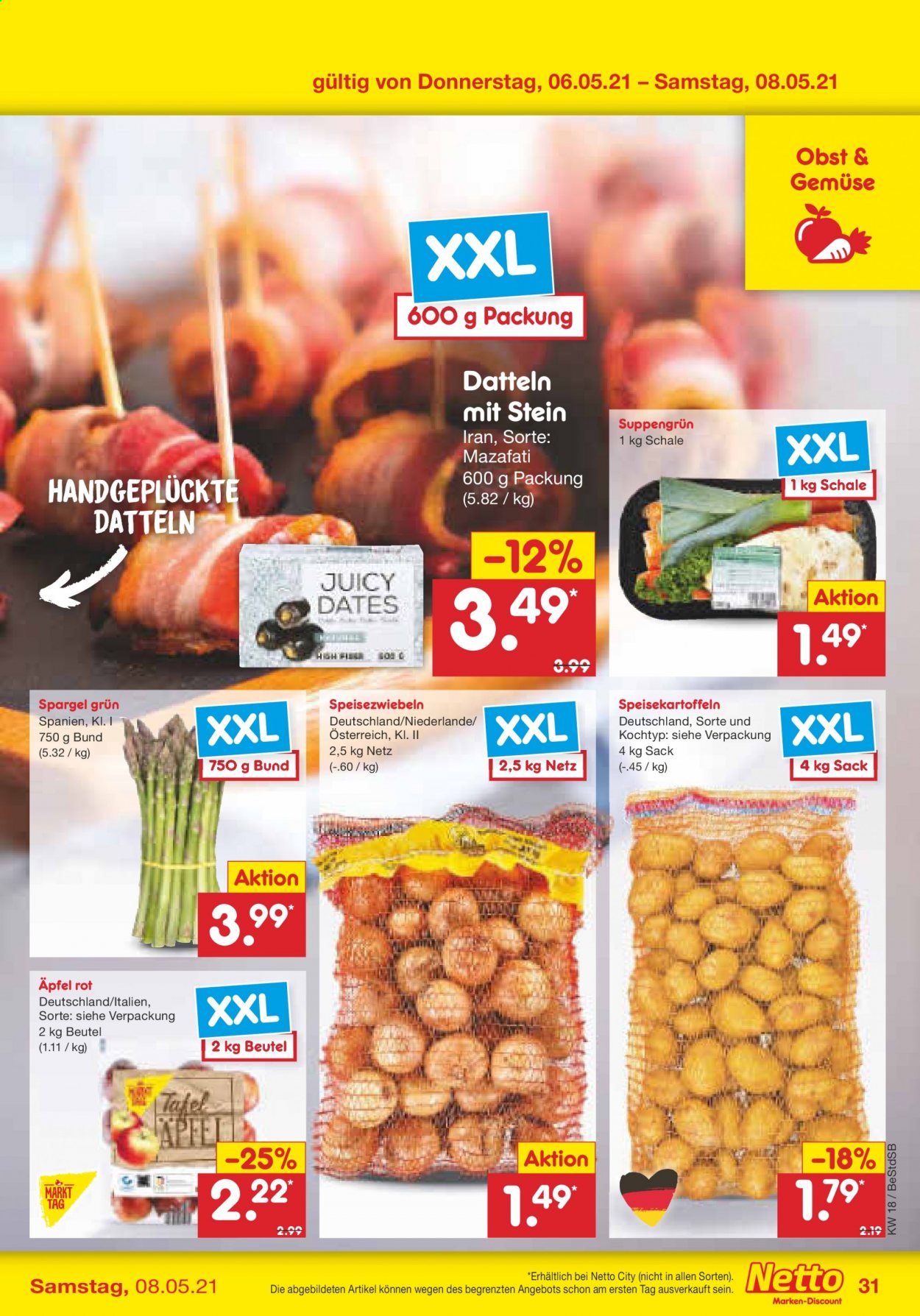 Netto Marken-Discount Prospekte  - 3.05.2021 - 8.05.2021. Seite 31
