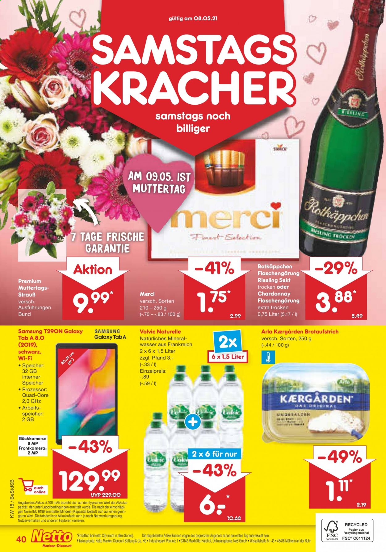 Netto Marken-Discount Prospekte  - 3.05.2021 - 8.05.2021. Seite 40