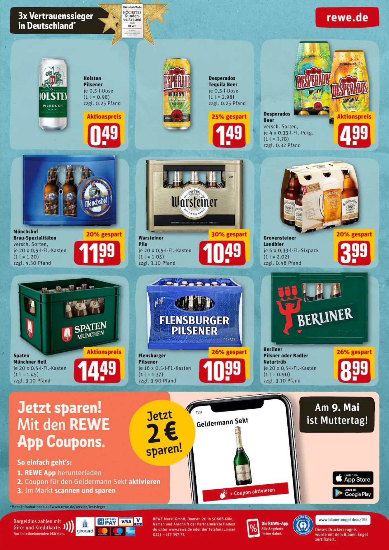 REWE Prospekte  - 3.05.2021 - 8.05.2021. Seite 28