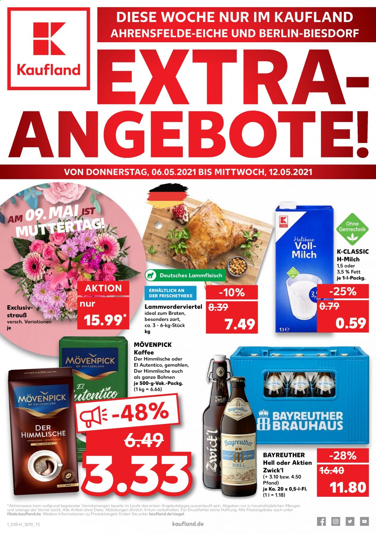 Kaufland Prospekte  - 6.05.2021 - 12.05.2021. Seite 1