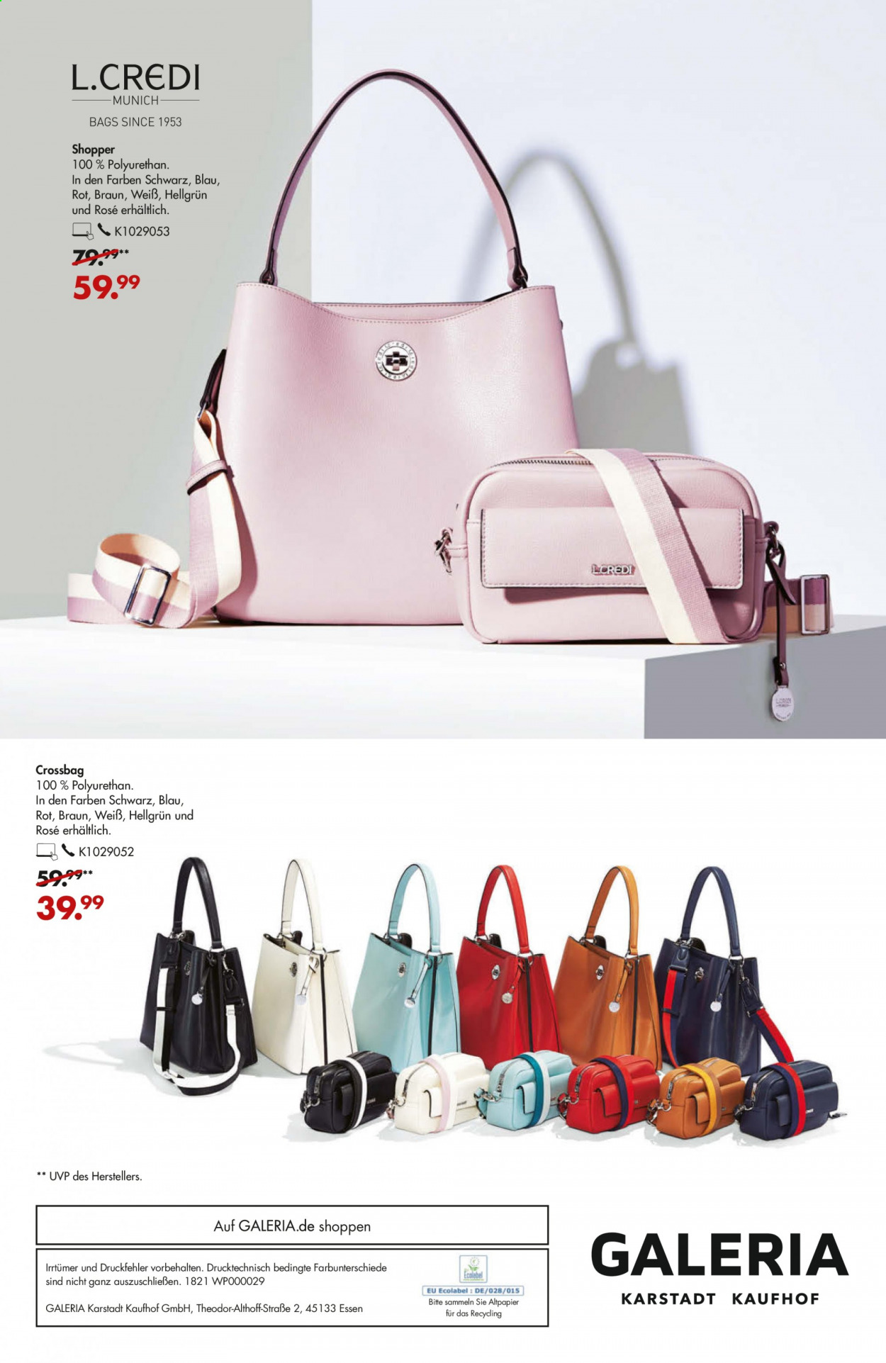 GALERIA Karstadt Kaufhof Prospekte  - 3.05.2021 - 9.05.2021. Seite 40