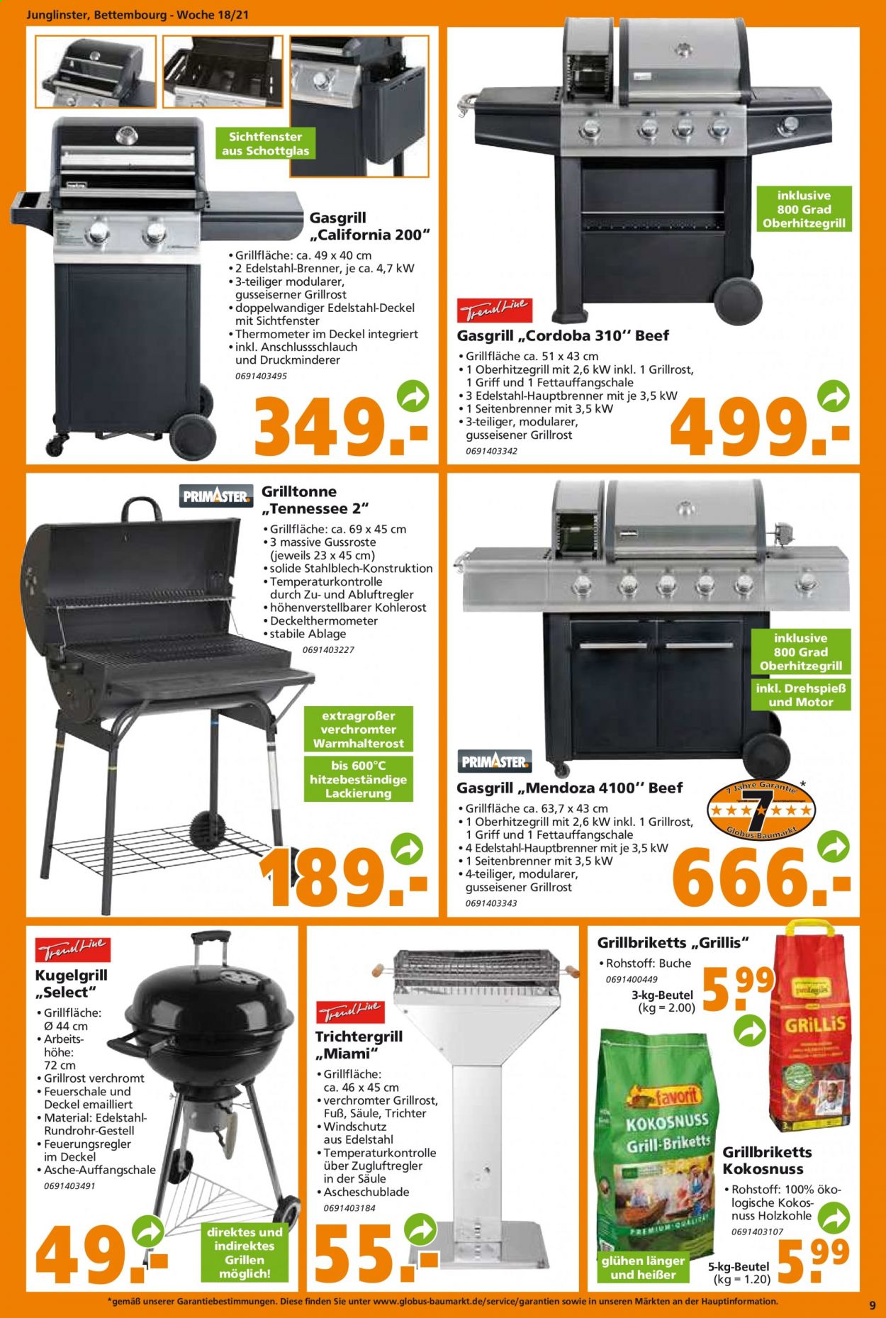Globus Baumarkt Prospekte  - 4.05.2021 - 11.05.2021. Seite 9