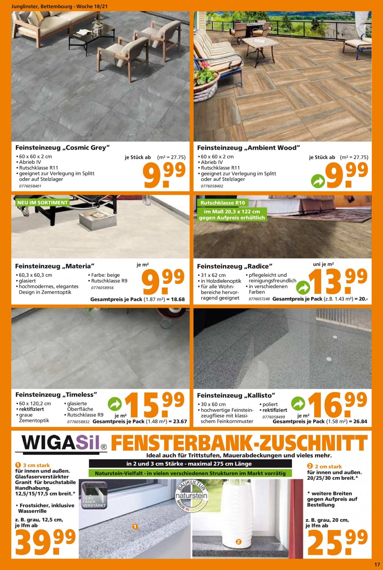 Globus Baumarkt Prospekte  - 4.05.2021 - 11.05.2021. Seite 17