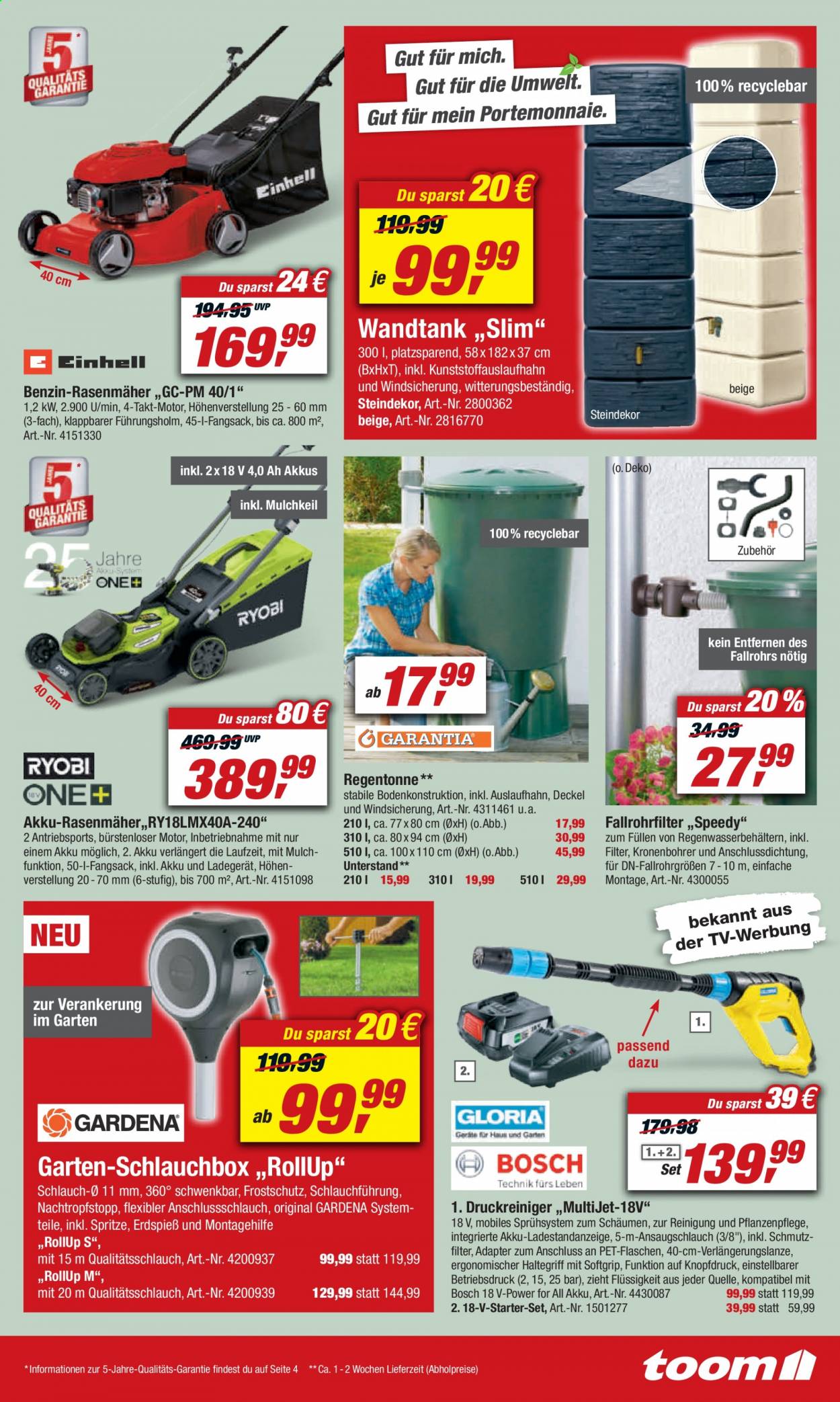 toom Baumarkt Prospekte  - 8.05.2021 - 14.05.2021. Seite 13