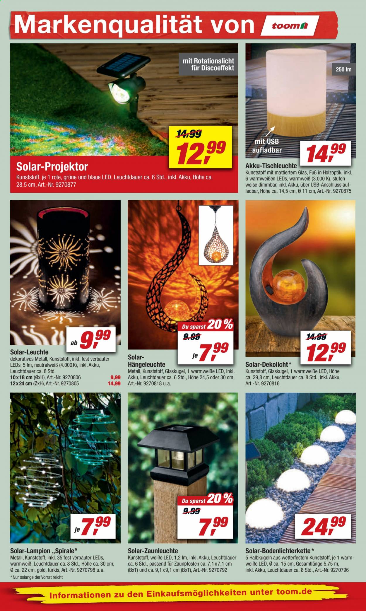 toom Baumarkt Prospekte  - 8.05.2021 - 14.05.2021. Seite 20