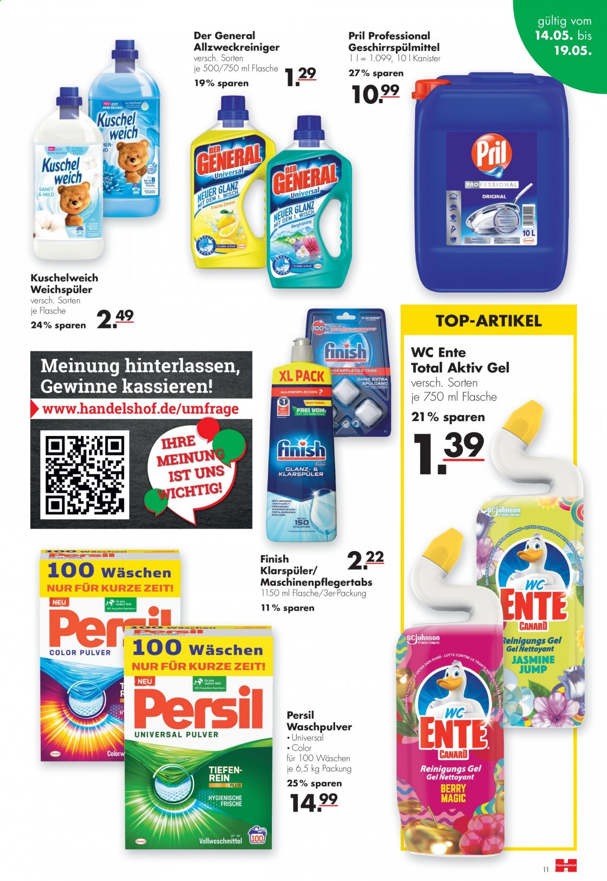 Handelshof Prospekte  - 14.05.2021 - 19.05.2021. Seite 11