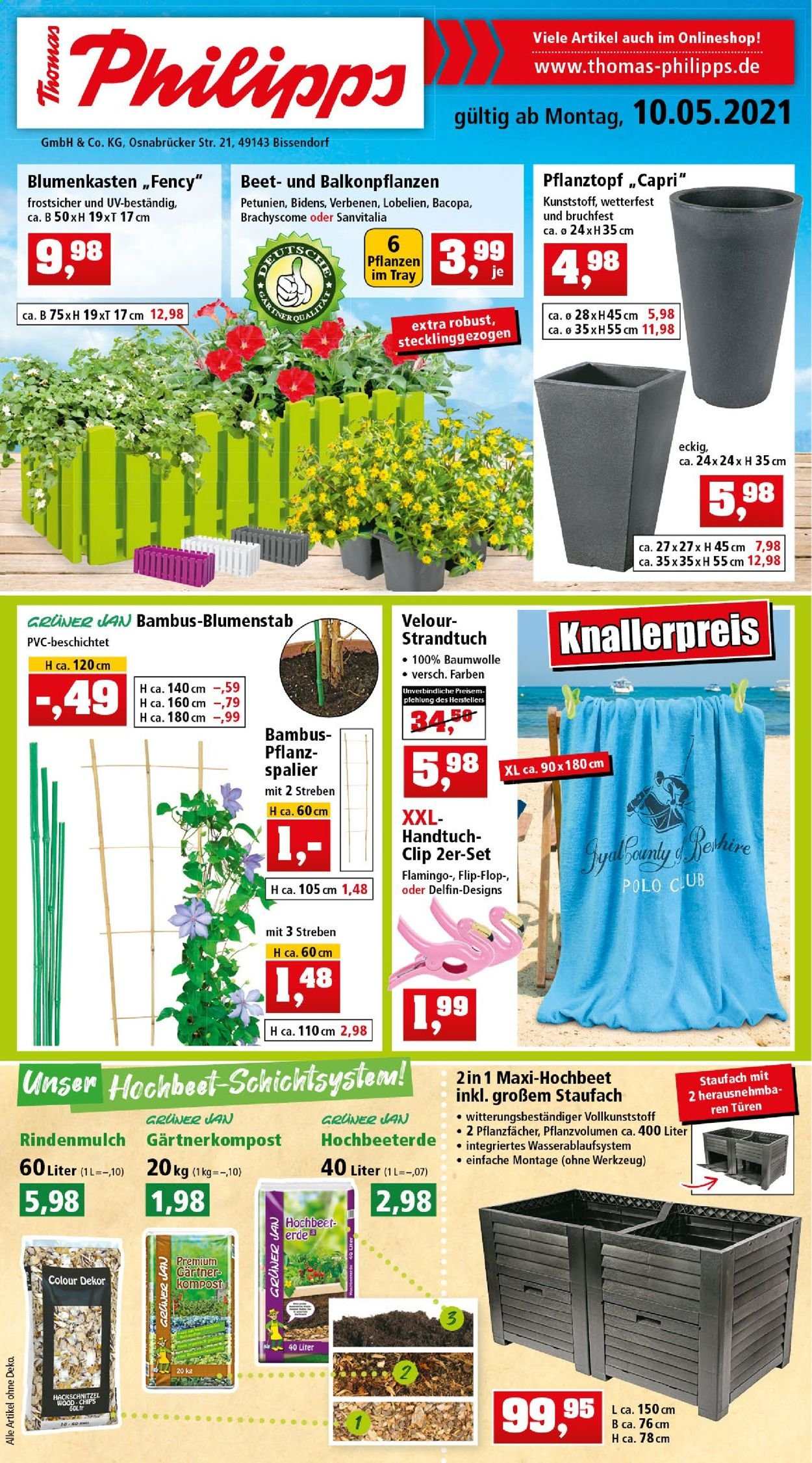 Thomas Philipps Prospekte  - 10.05.2021 - 15.05.2021. Seite 1