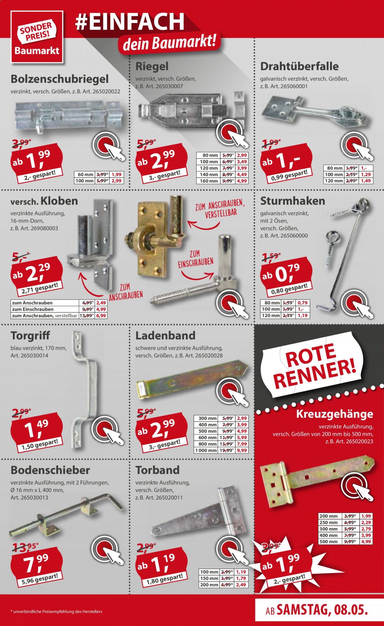 Sonderpreis-Baumarkt Prospekte  - 8.05.2021 - 14.05.2021. Seite 13