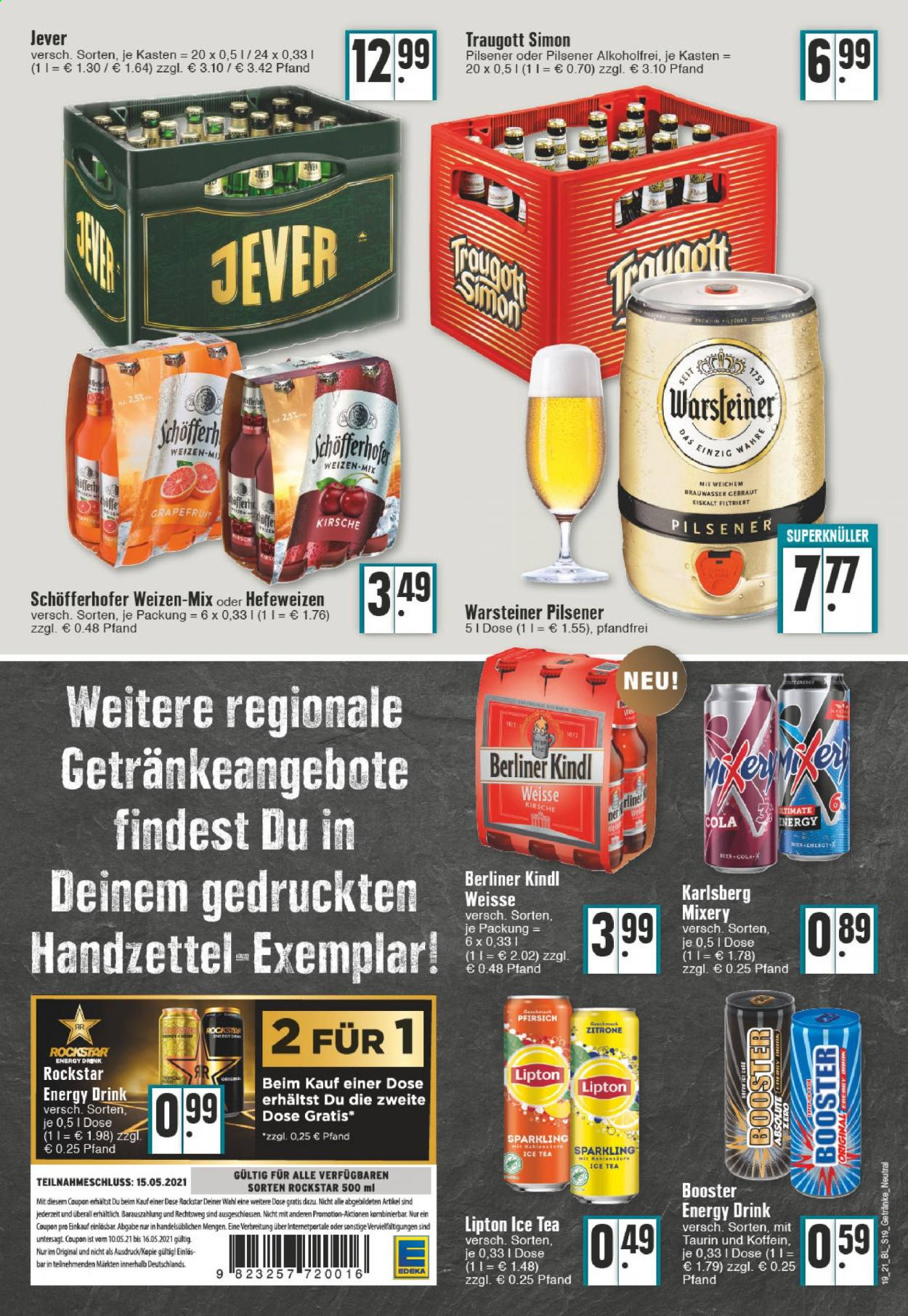 Edeka Prospekte  - 10.05.2021 - 15.05.2021. Seite 19