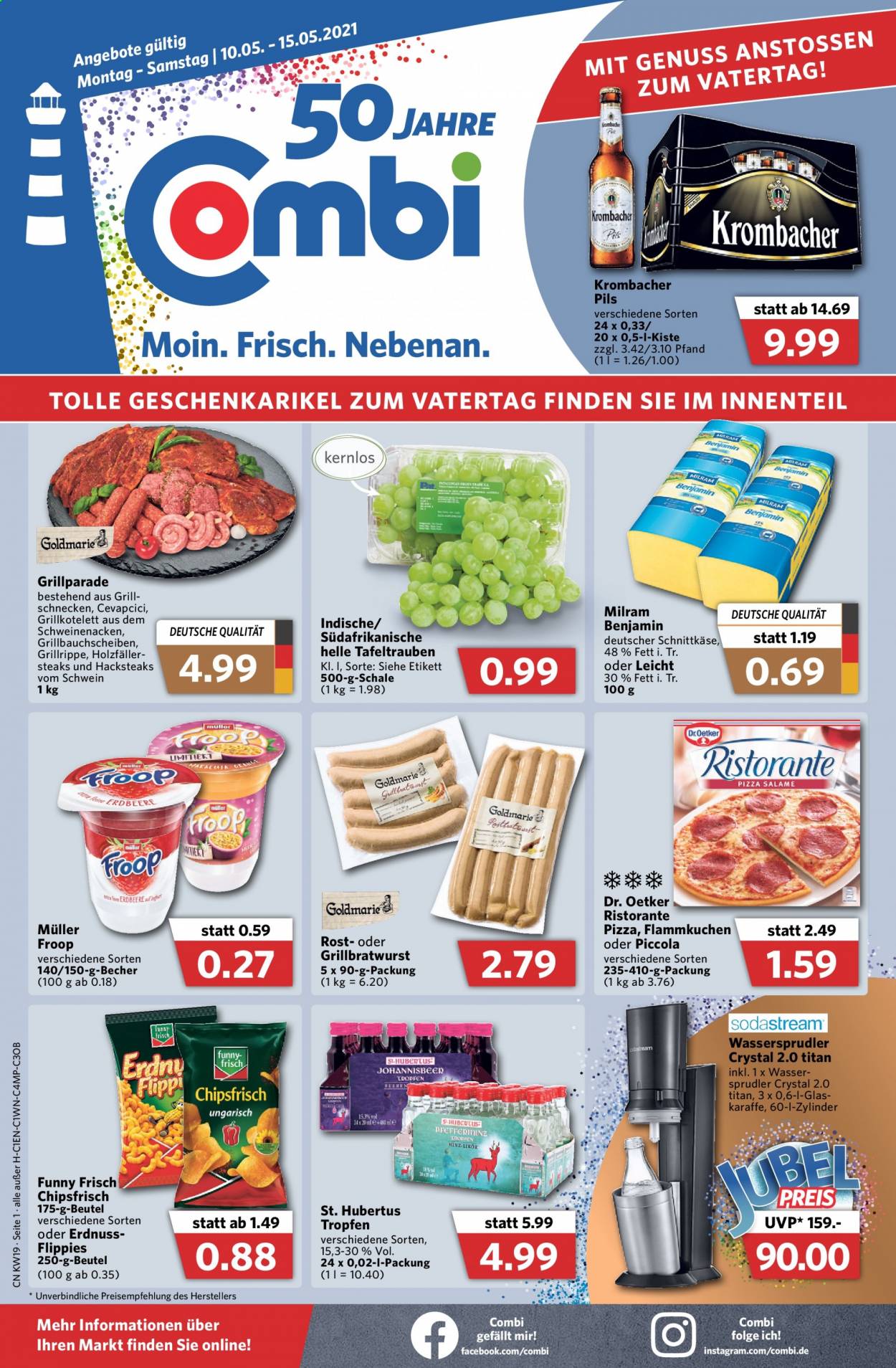 Combi Prospekte  - 10.05.2021 - 15.05.2021. Seite 1