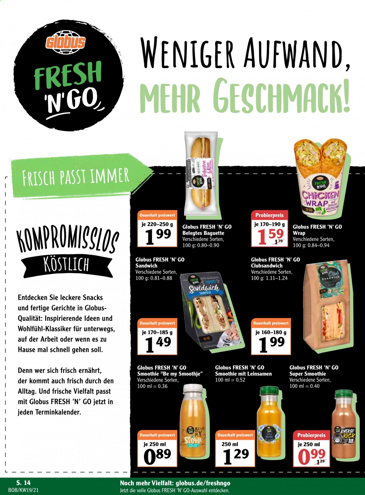 Globus Prospekte  - 10.05.2021 - 15.05.2021. Seite 14