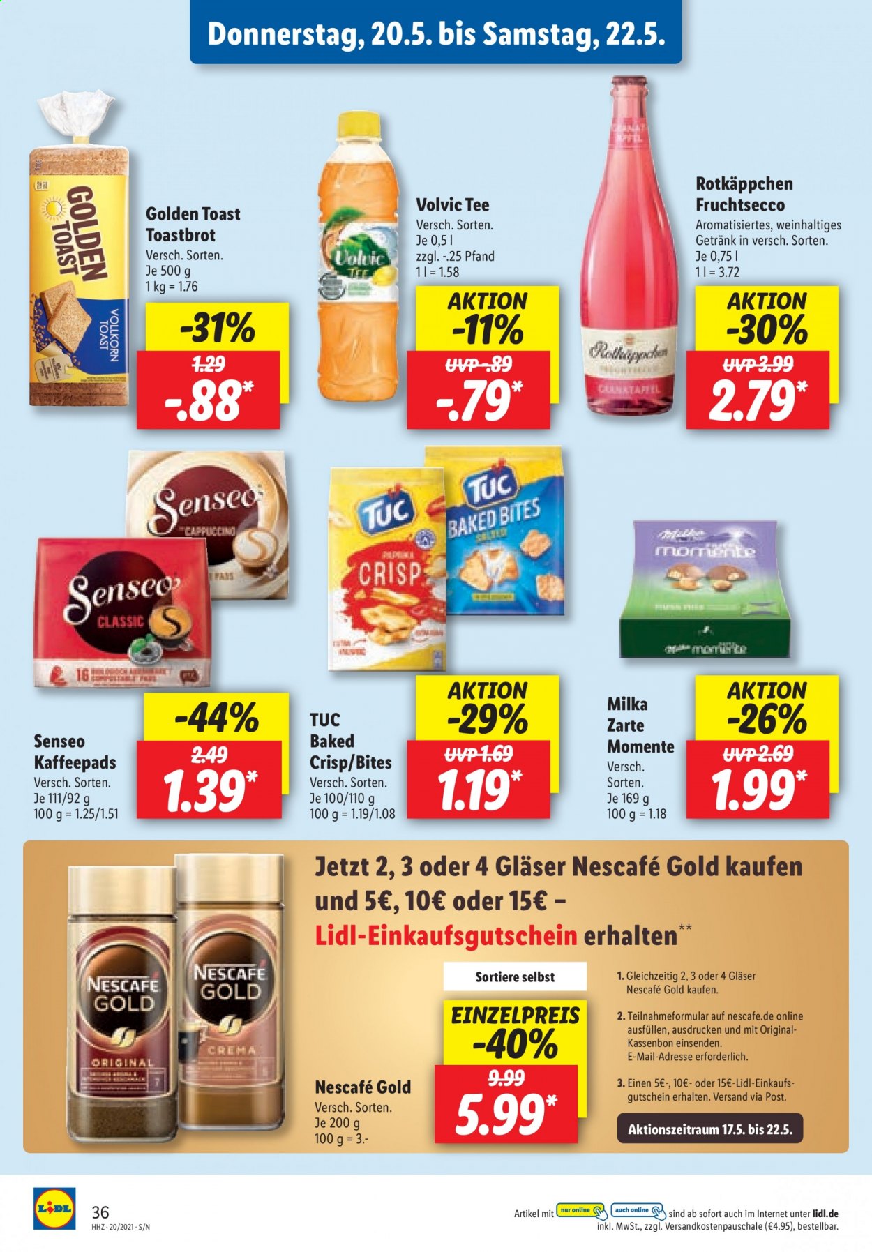 Lidl Prospekte  - 17.05.2021 - 22.05.2021. Seite 36