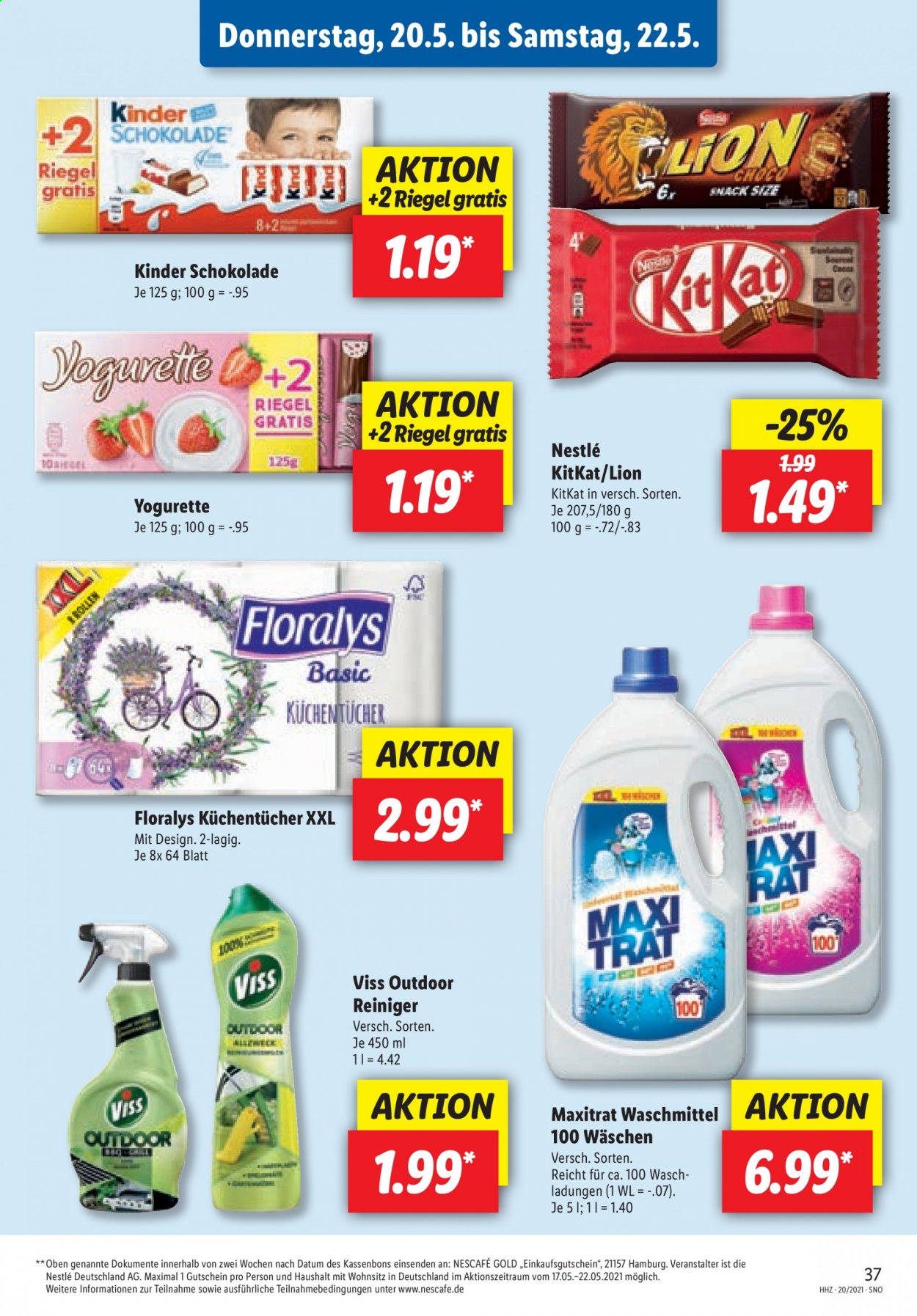 Lidl Prospekte  - 17.05.2021 - 22.05.2021. Seite 37
