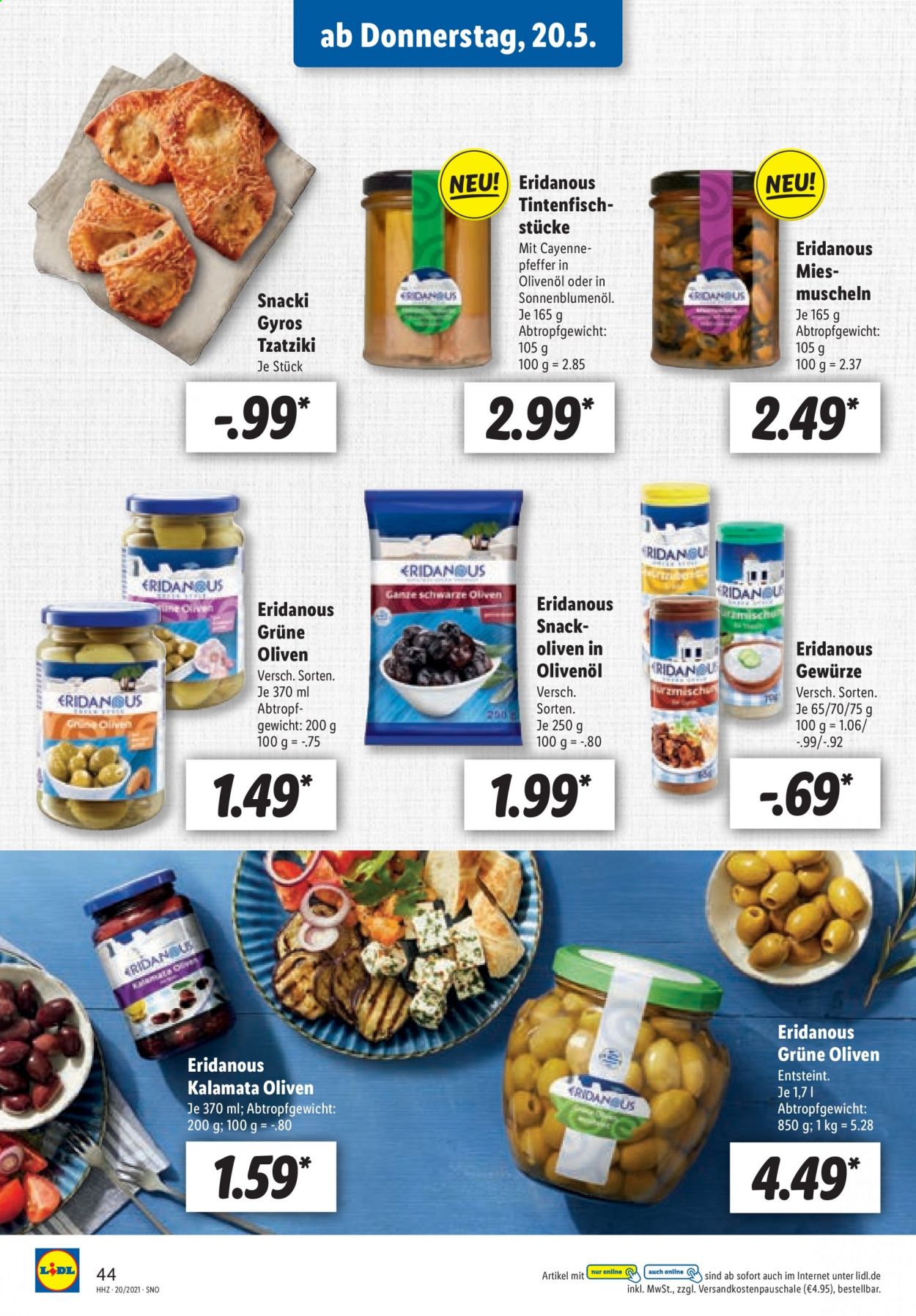 Lidl Prospekte  - 17.05.2021 - 22.05.2021. Seite 44
