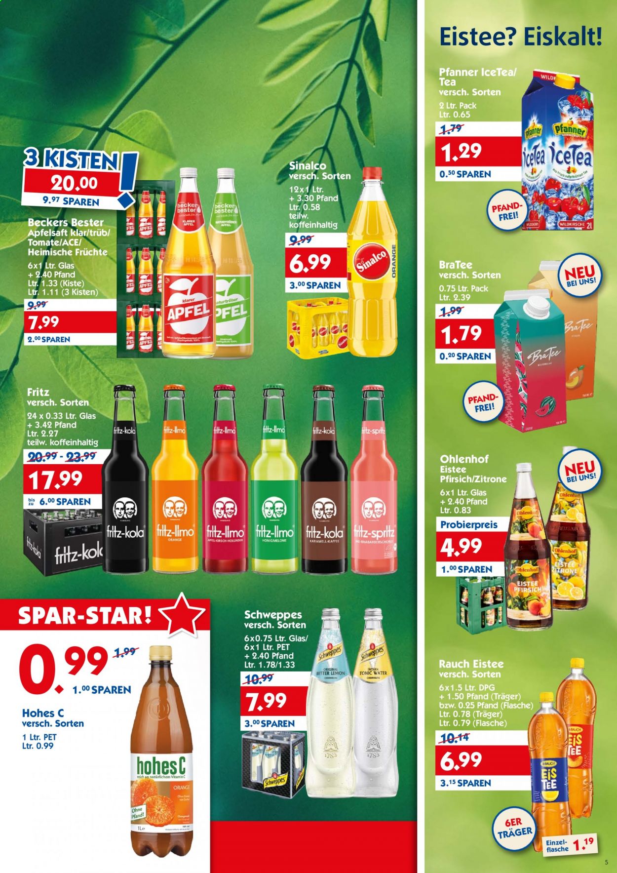 Hol'ab! Getränkemarkt Prospekte  - 10.05.2021 - 15.05.2021. Seite 5