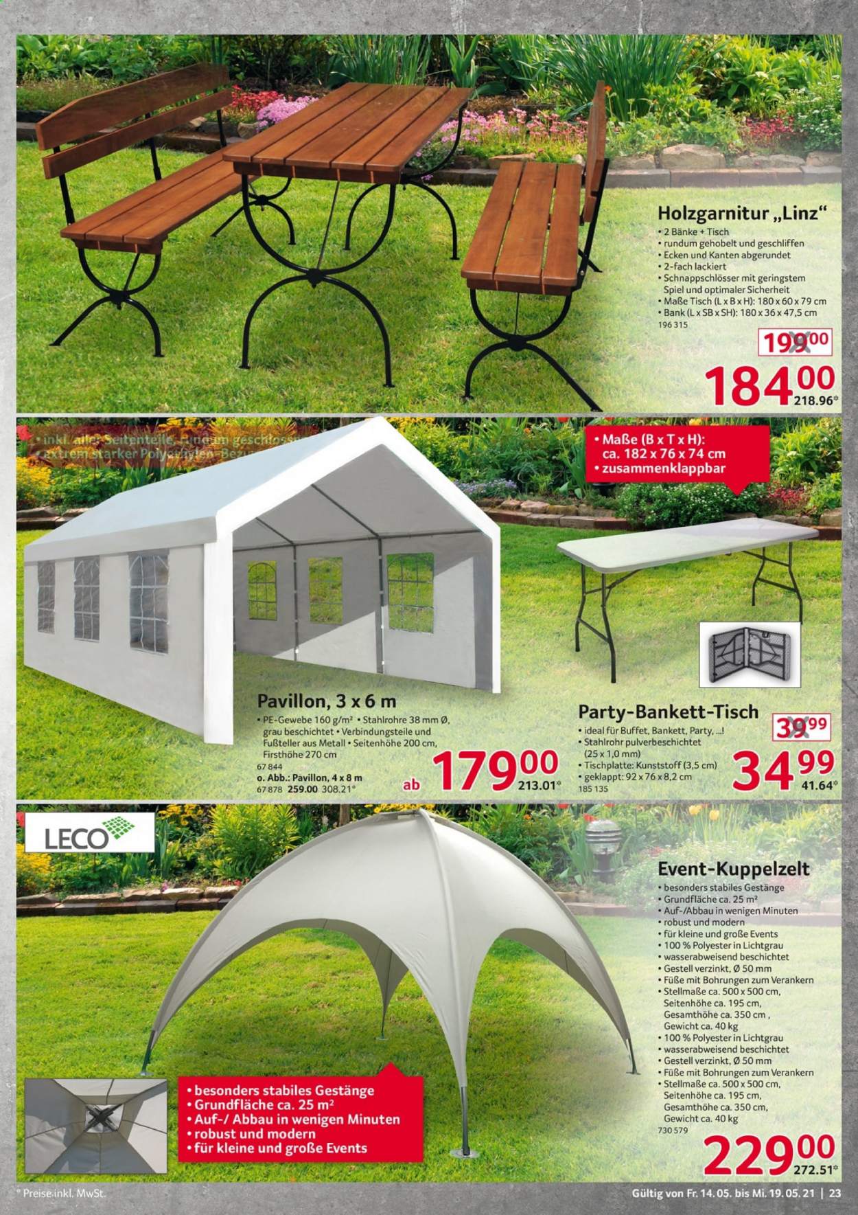 Selgros Prospekte  - 14.05.2021 - 19.05.2021. Seite 23